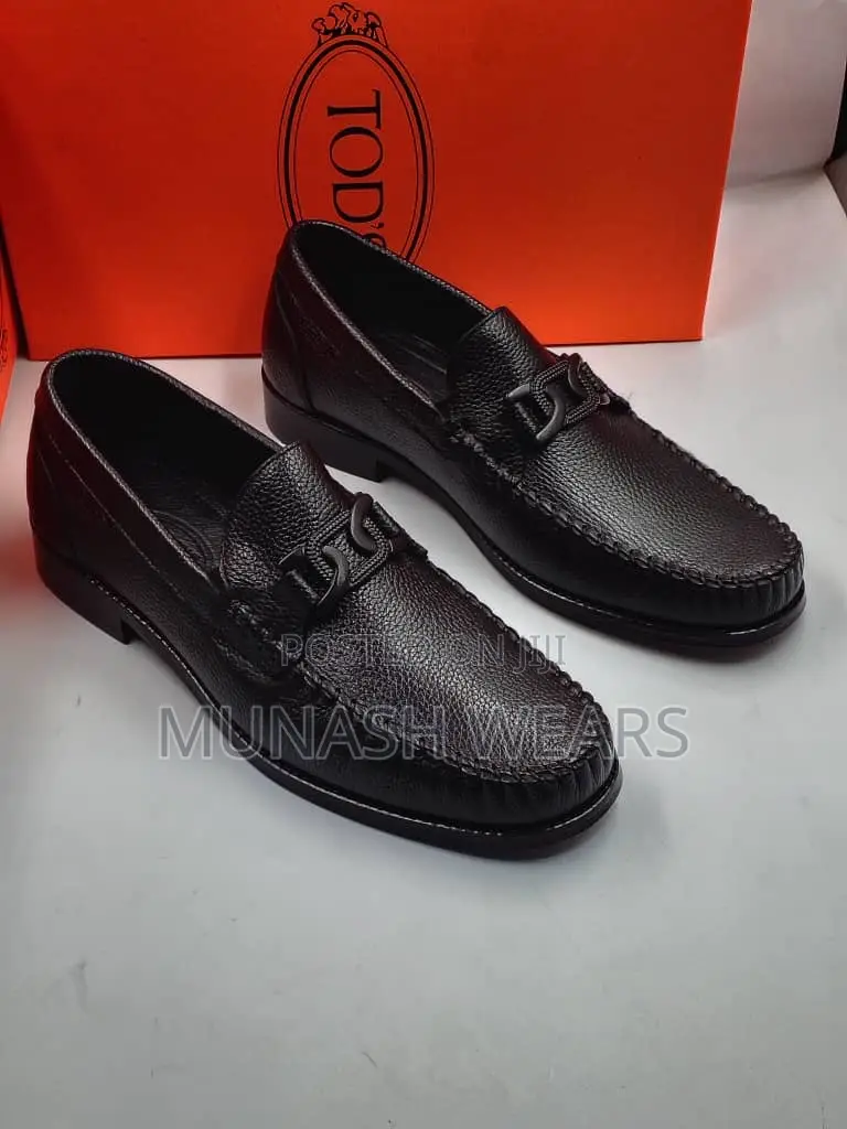 Italian Leather Tod's Shoes for Royal Men