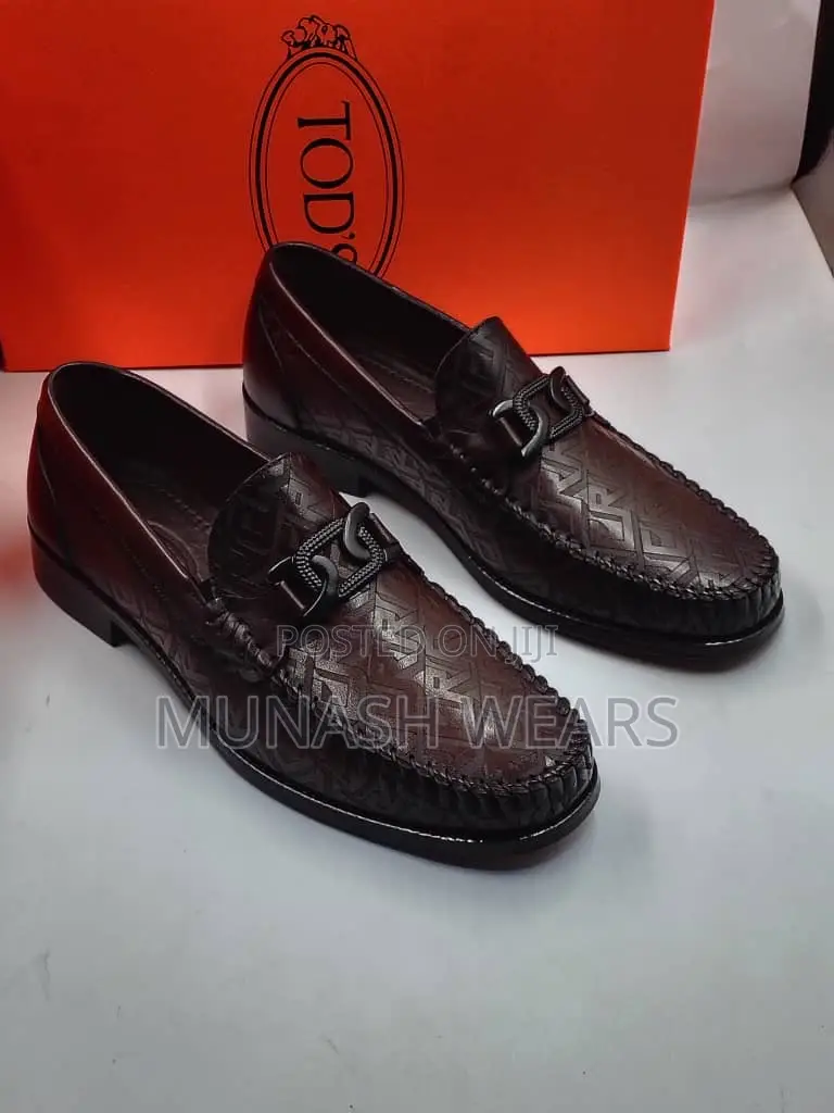 Italian Leather Tod's Shoes for Royal Men