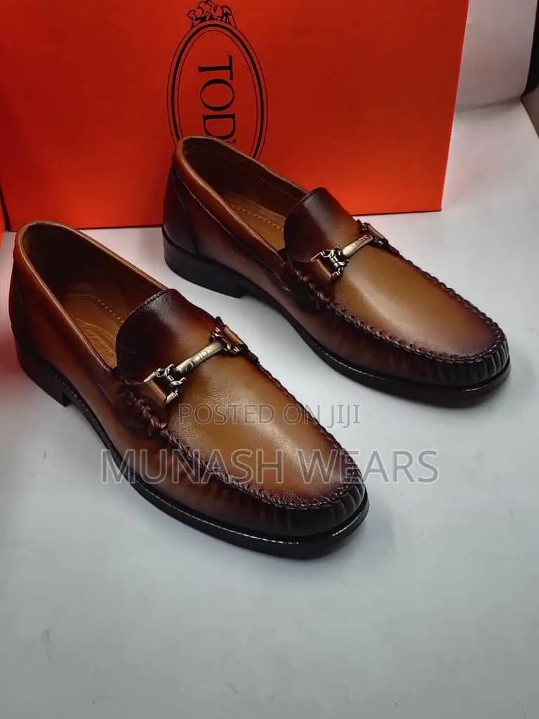 Italian Leather Tod's Shoes for Royal Men