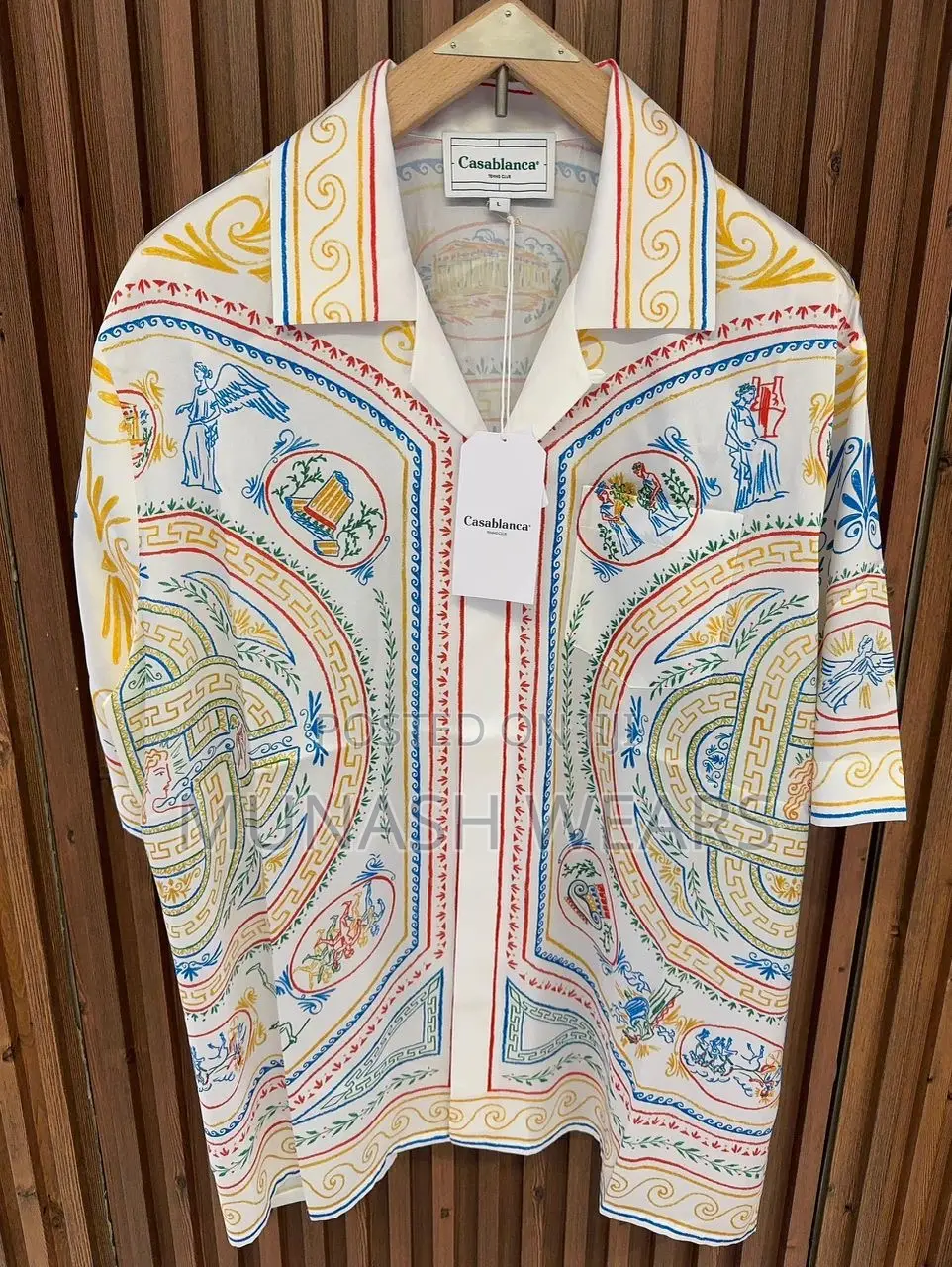Luxury Casablanca Shirt New Era