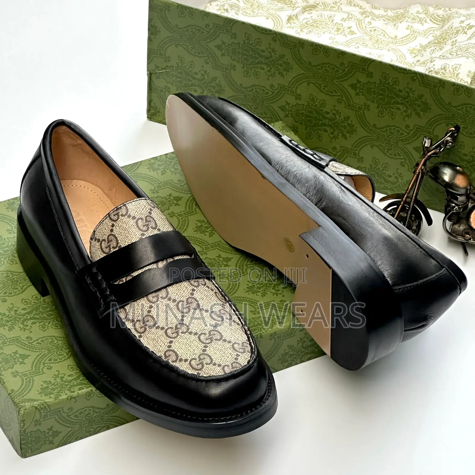Multi Leather Color Gucci Classic Shoes