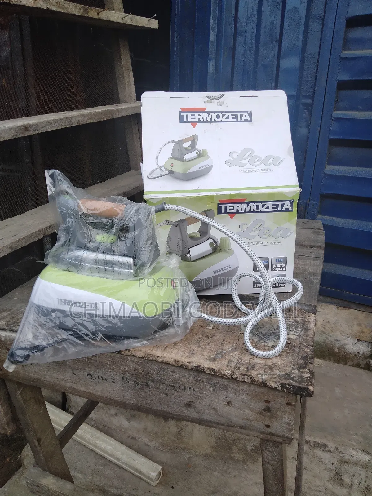 Brand New Termozeta Industrial Steaming Iron