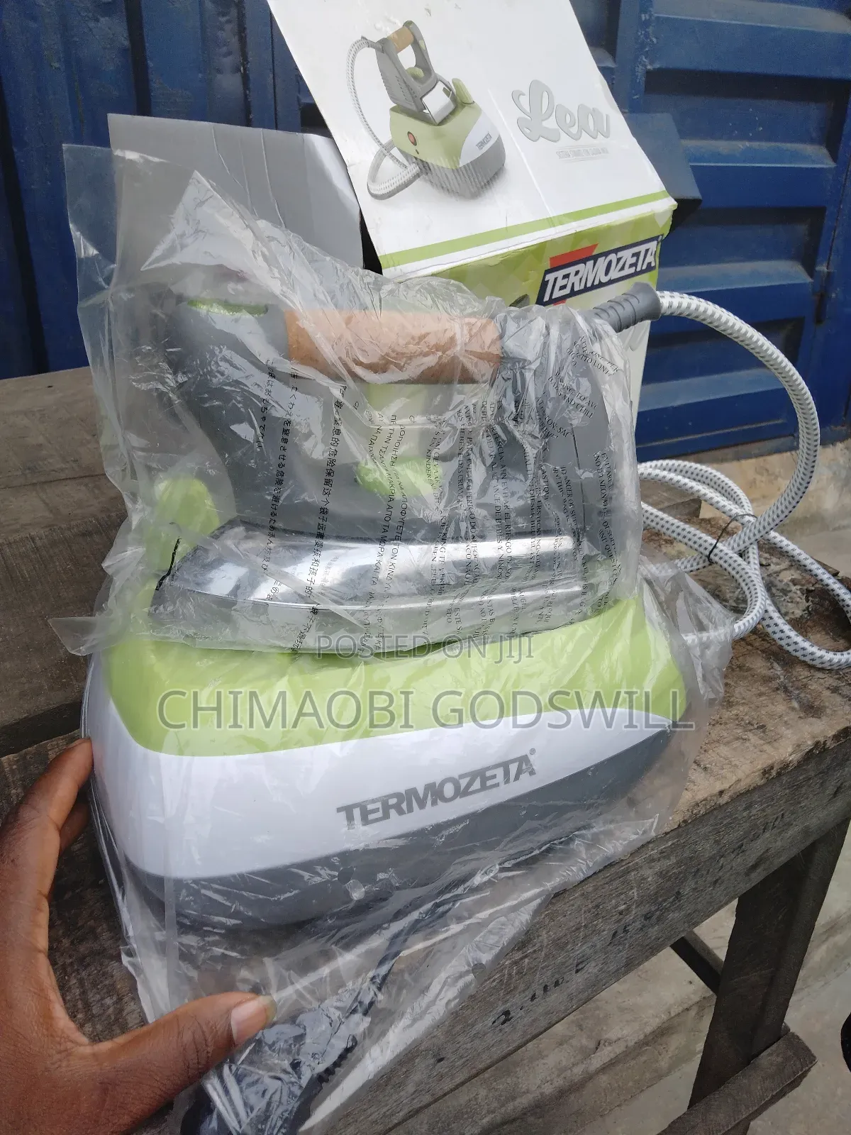 Brand New Termozeta Industrial Steaming Iron