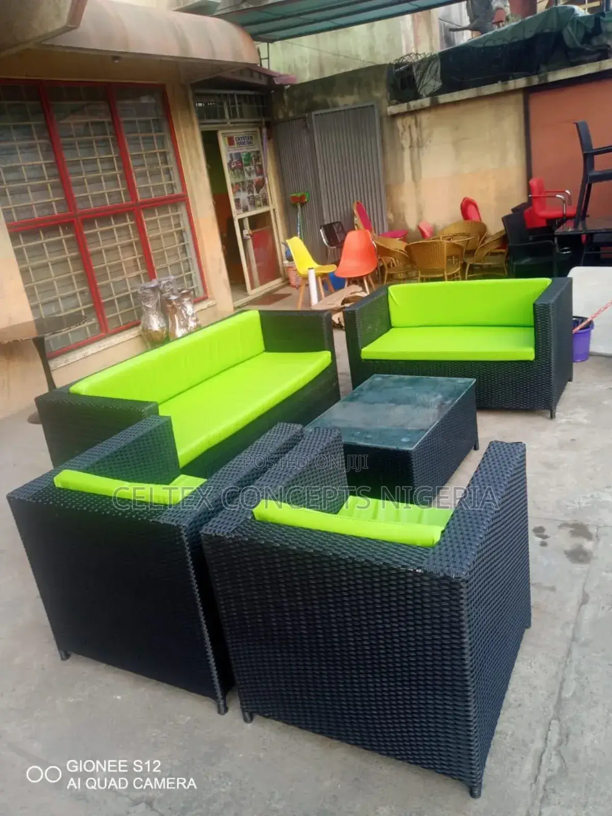 7 Seater Rattan Out Door Sofas