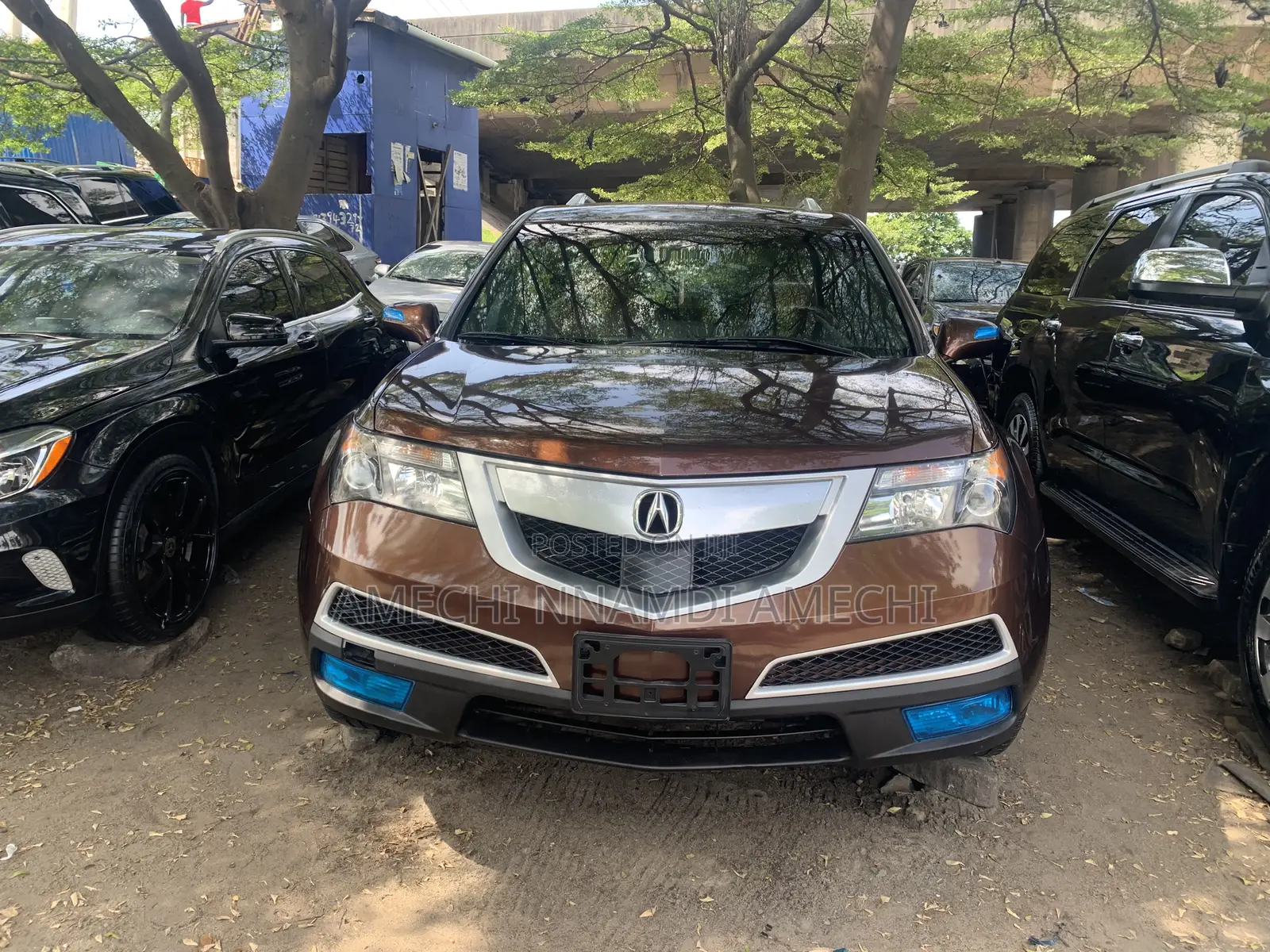 Acura MDX Advance Package SUV AWD (3.7L 6cyl 6A) 2013 Brown
