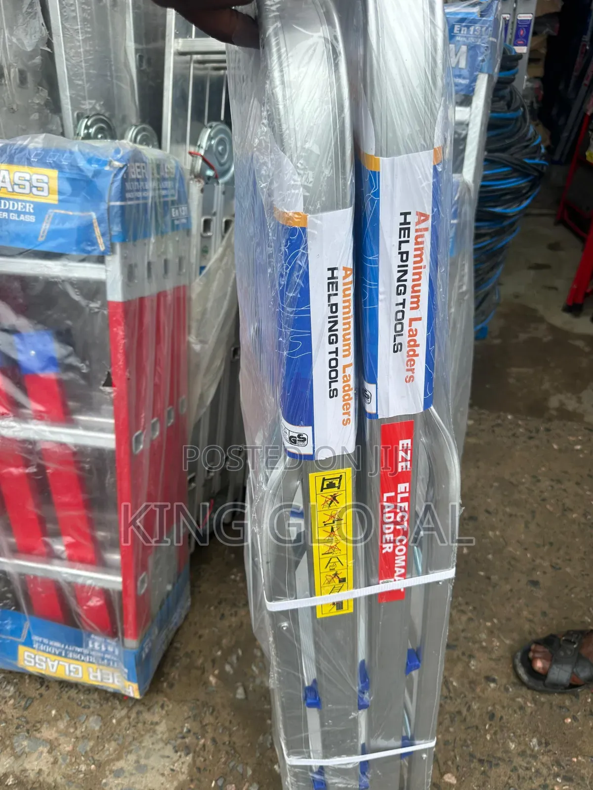 4 Step Aluminum Ladder