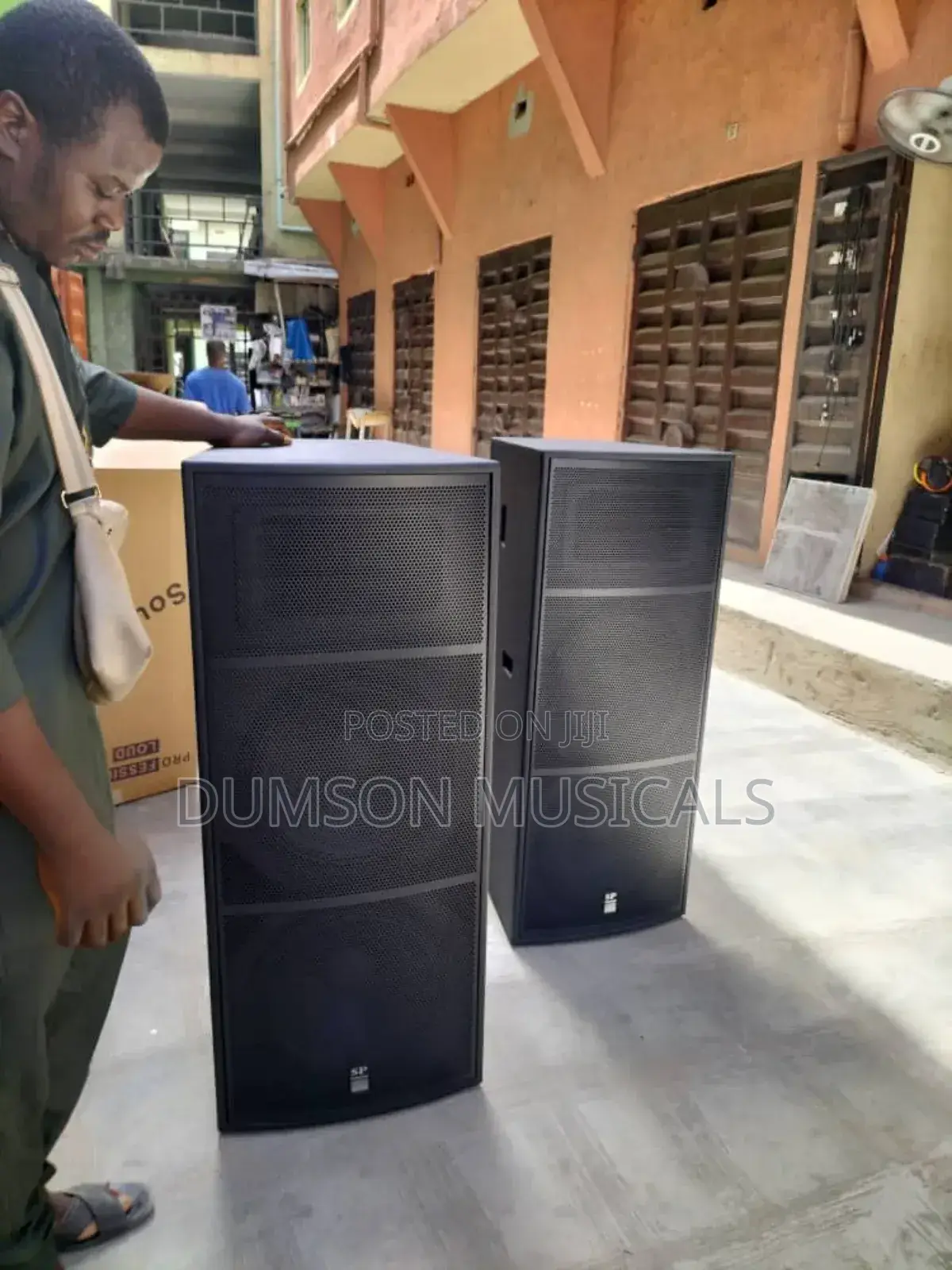 Sp215a Sound Prince Speaker Big Magnet Sp215a