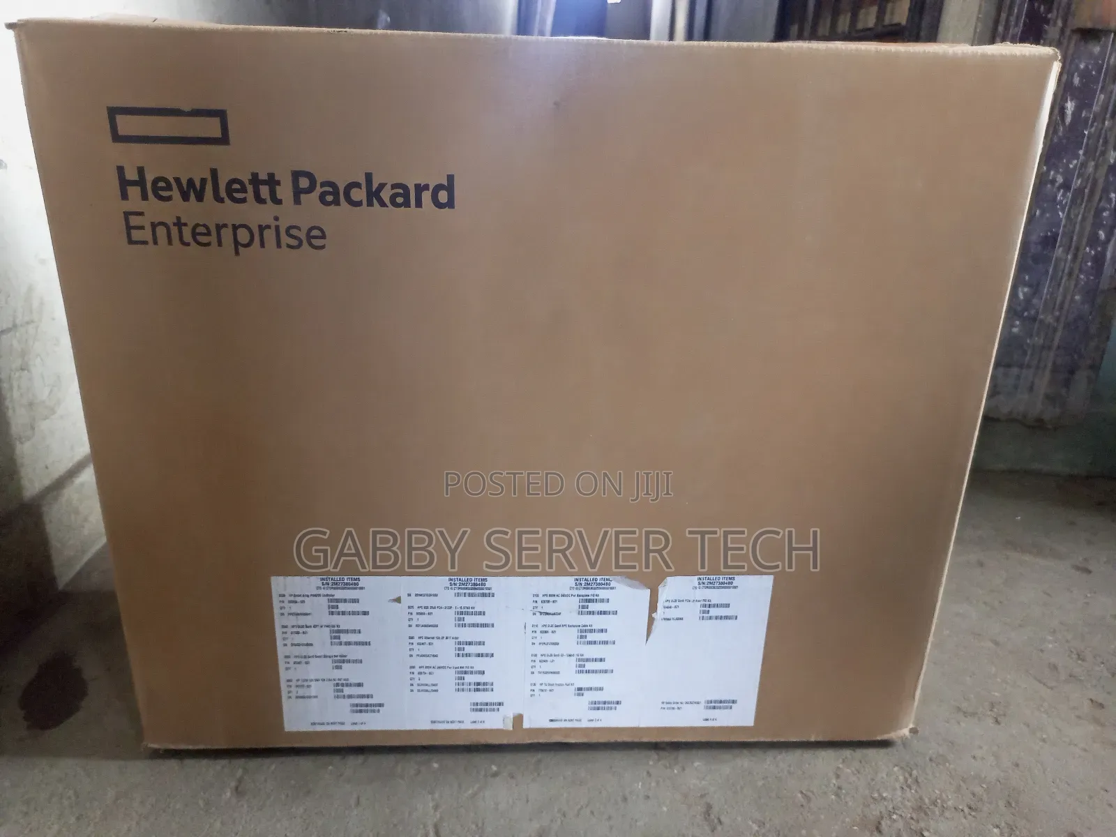 New Server HP ProLiant DL20 Gen10 16GB Intel Xeon SSD 512GB
