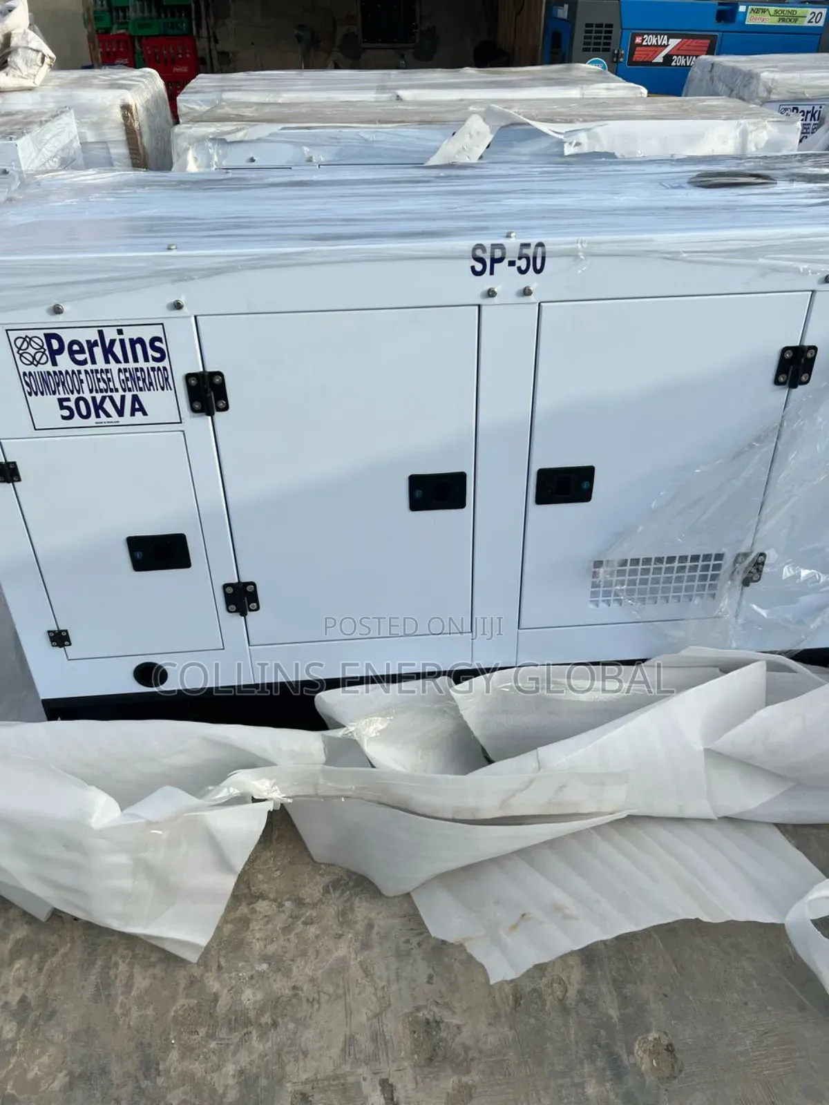 50kva England Soundproof Copper Coil Generator