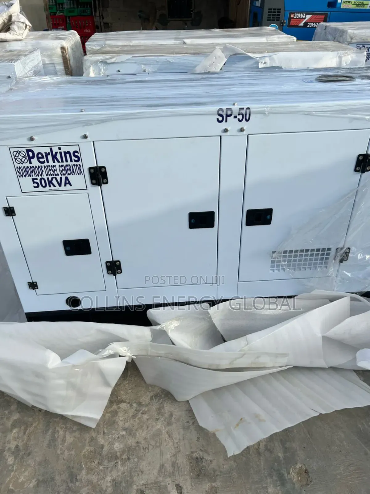 50kva England Soundproof Copper Coil Generator