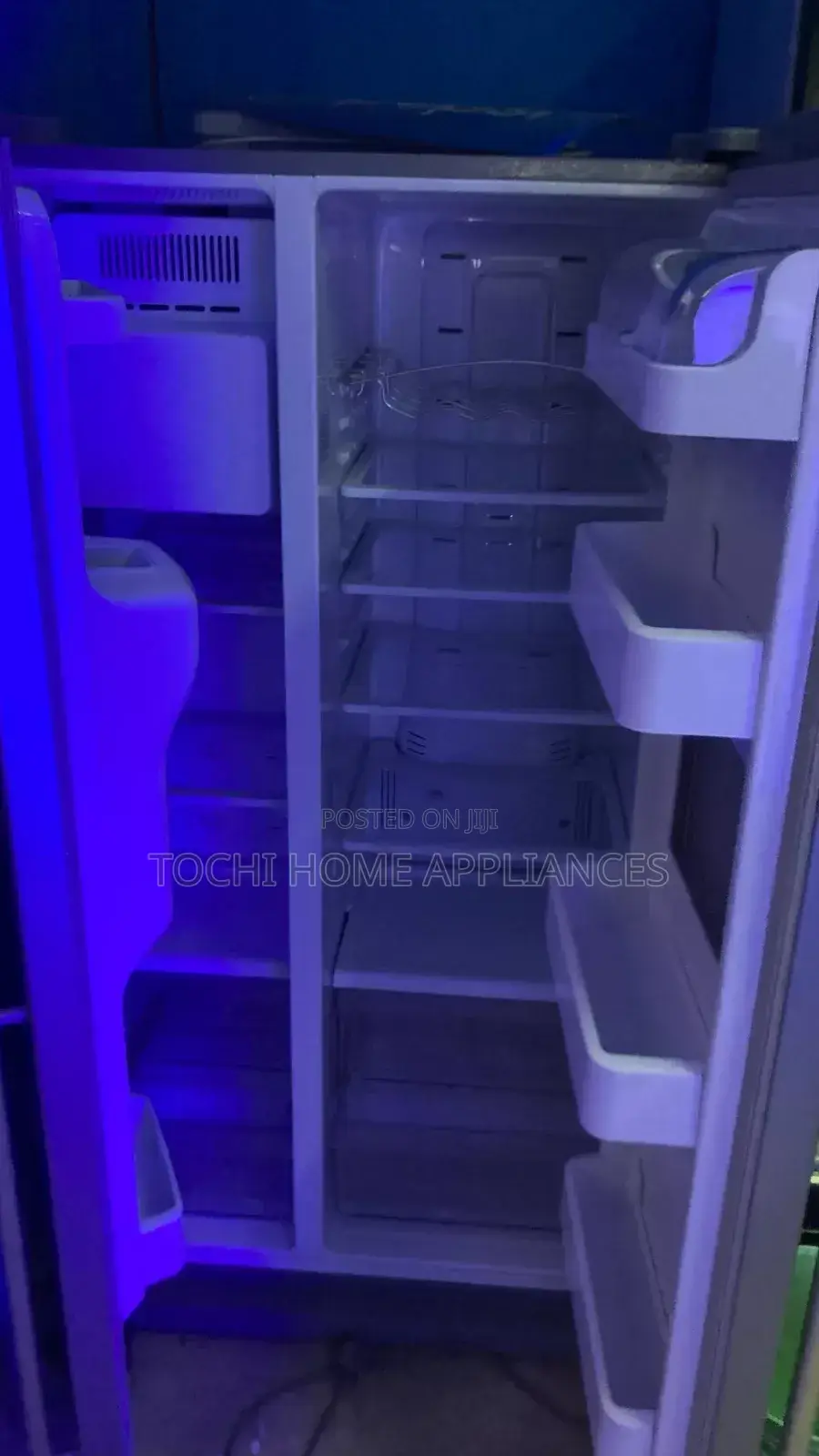 Side by Side Fridge and Freezer