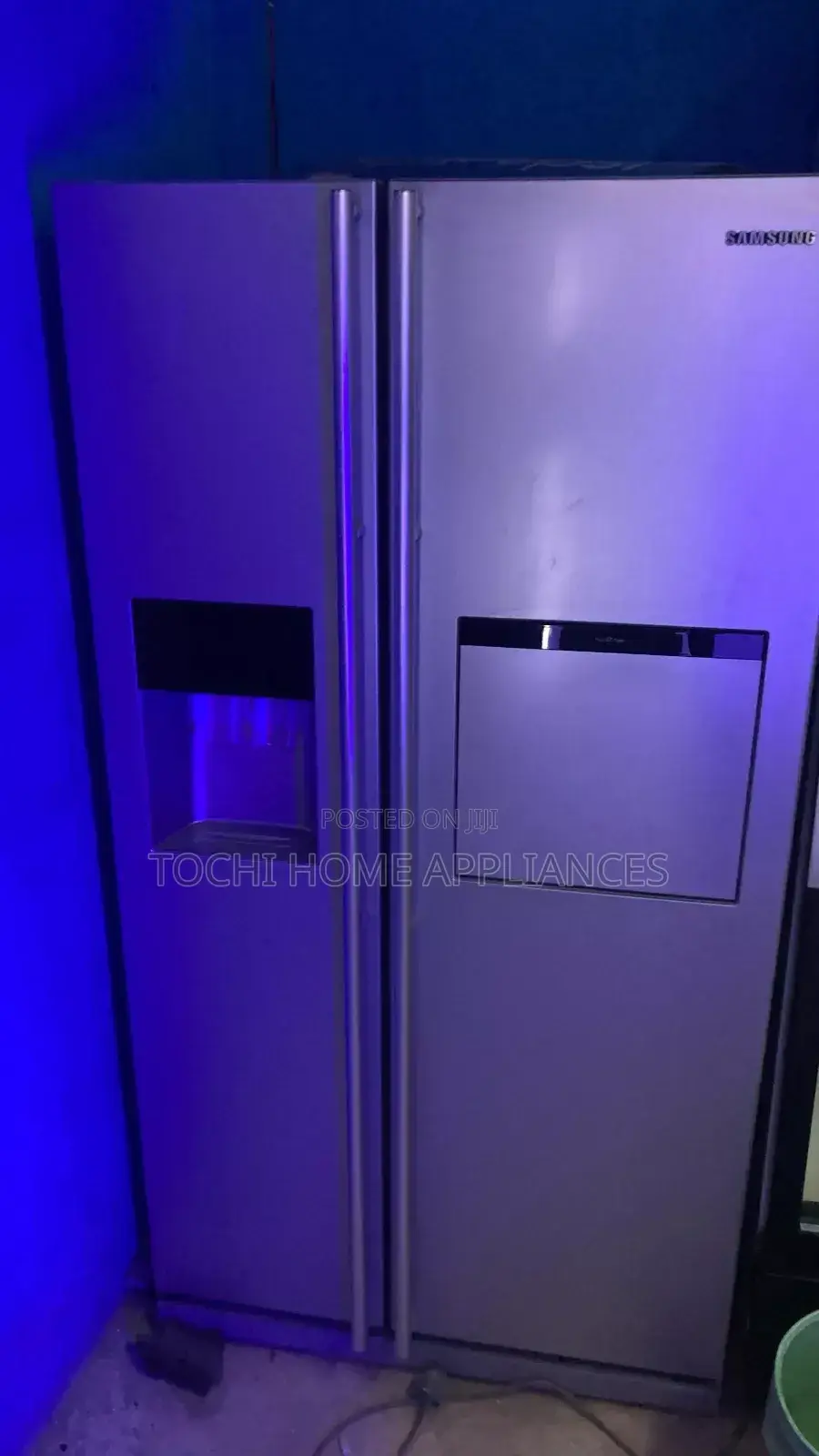 Side by Side Fridge and Freezer