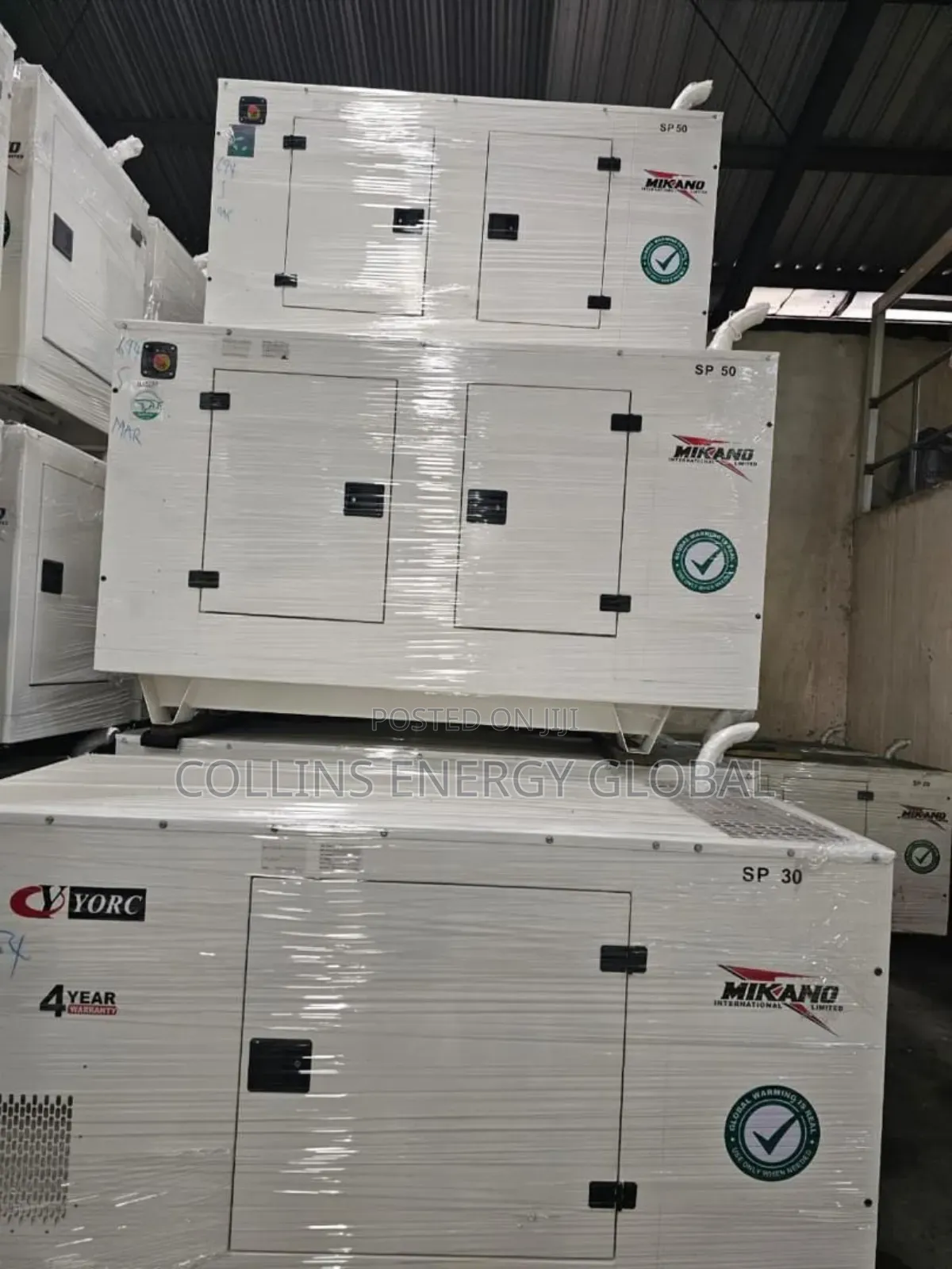 50kva Mikano Generators