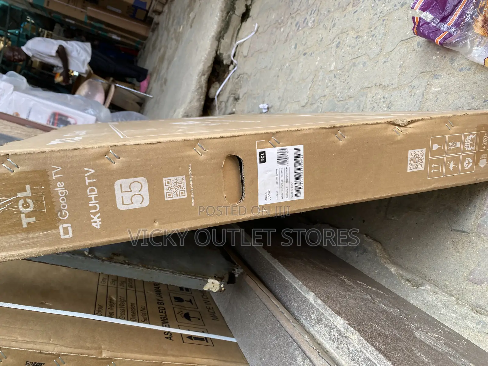 Original. 55”Inches Android Smart Tv
