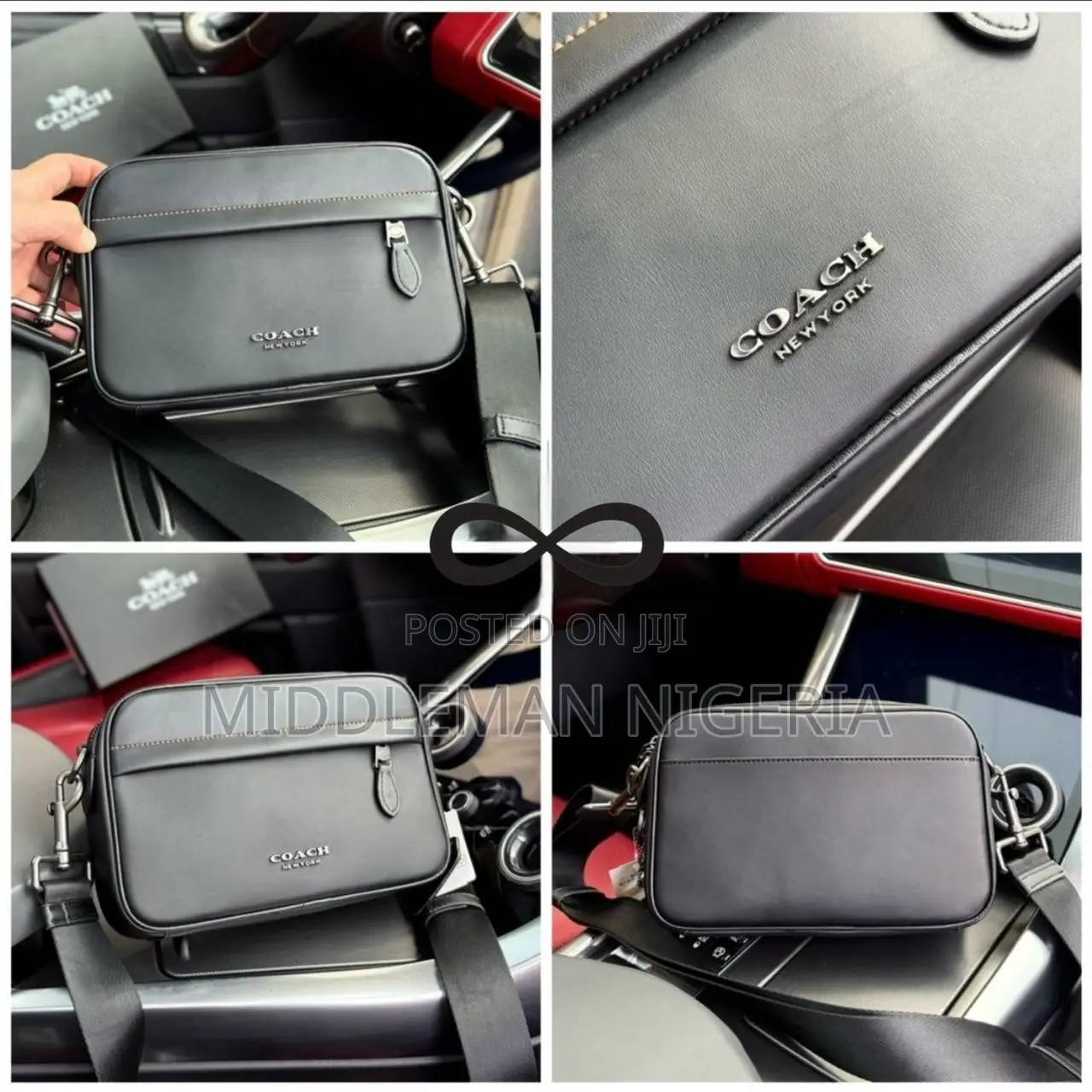 Coach Genuine Leather Cross Body Bag