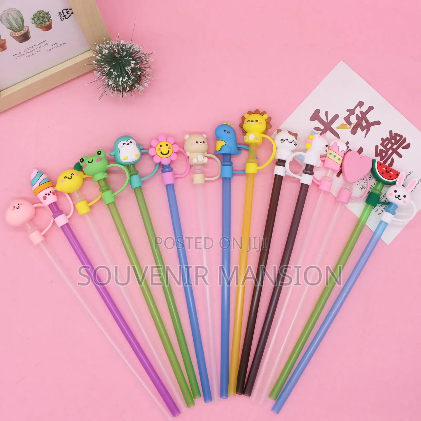 Straw Cover for Cup or Bottle