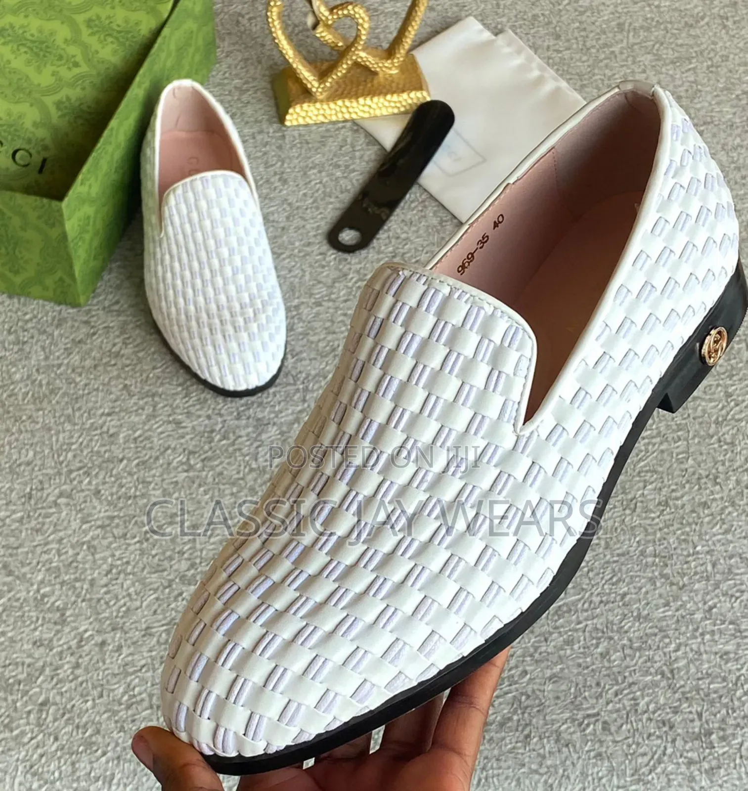 White Italian Shoe Available