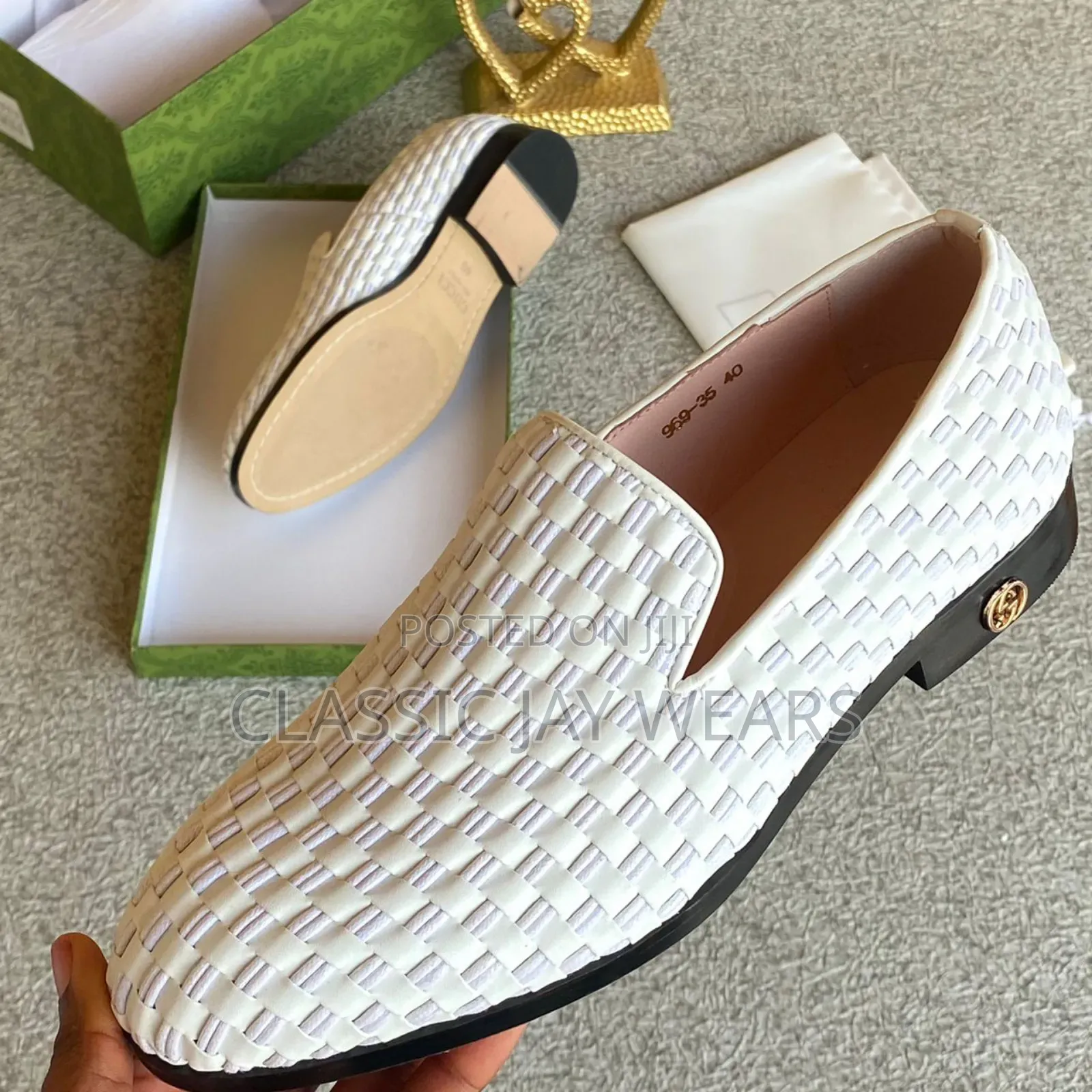 White Italian Shoe Available