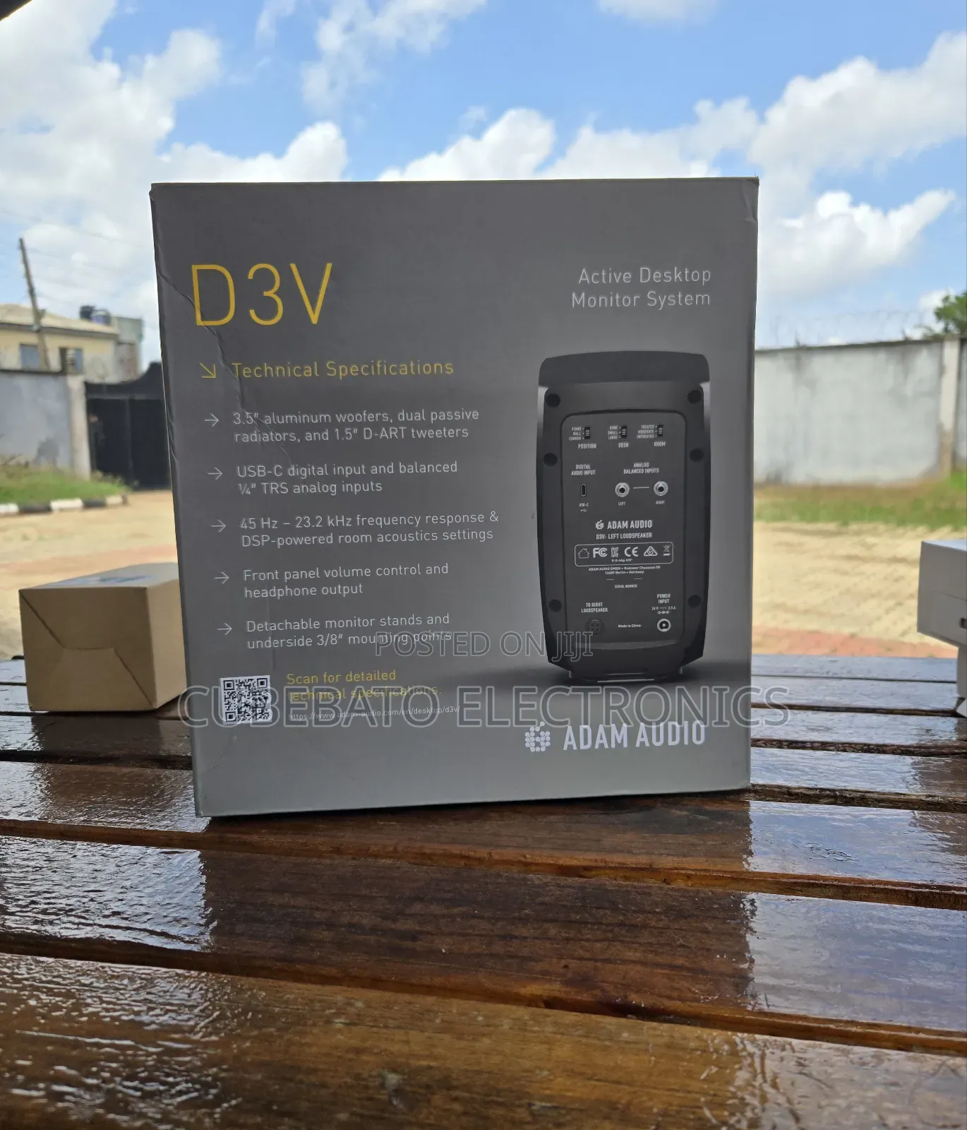 Adam Audio D3v Portable Speakers