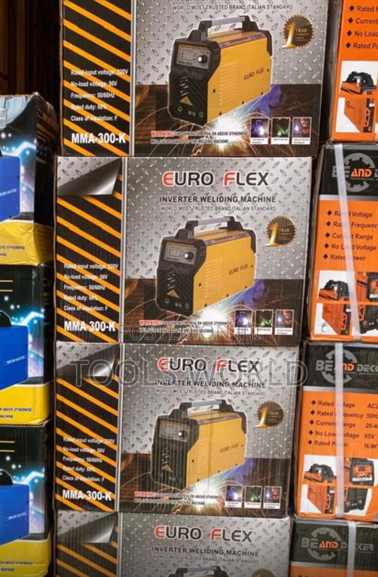 Euro Flex 300a Inverter Welding Machine – Italian Standard
