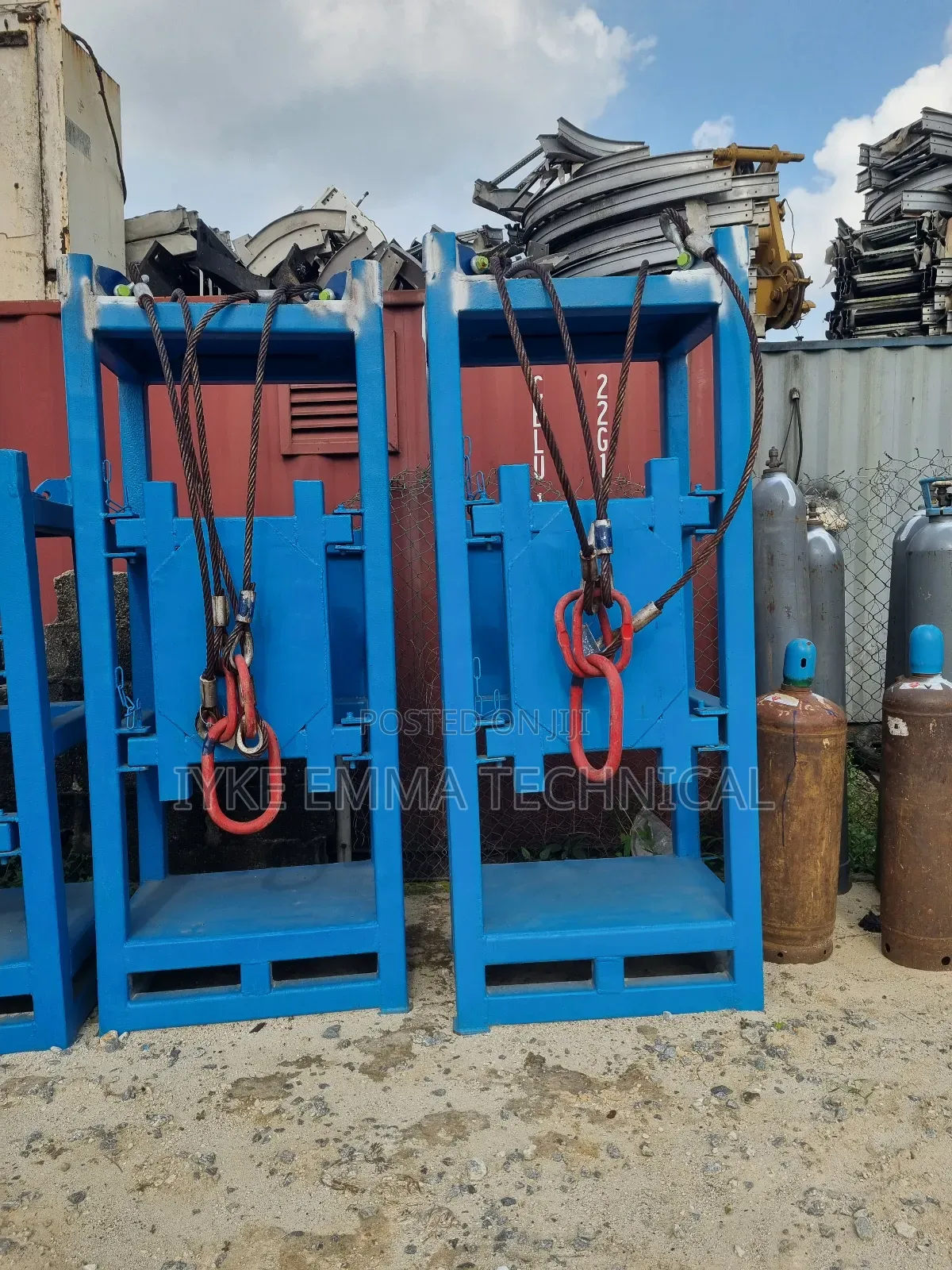 Offshore Oxygen Gas Rack Standard Quality Rack of 6 Bottles