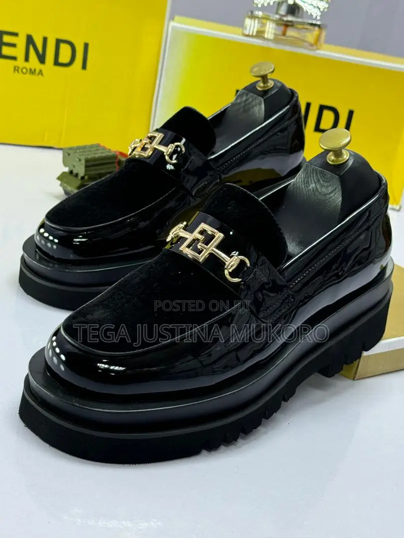 High Sole Men's Fendi Shoes