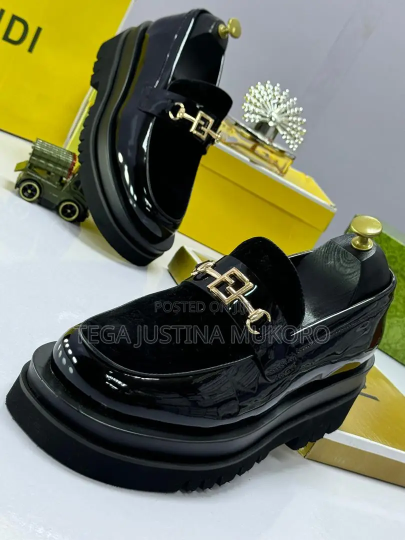 High Sole Men's Fendi Shoes
