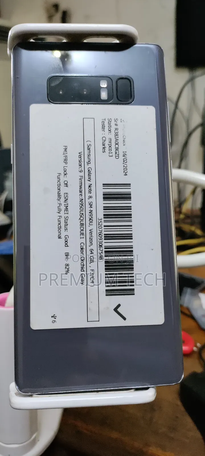 Samsung Galaxy Note 8 64 GB Silver