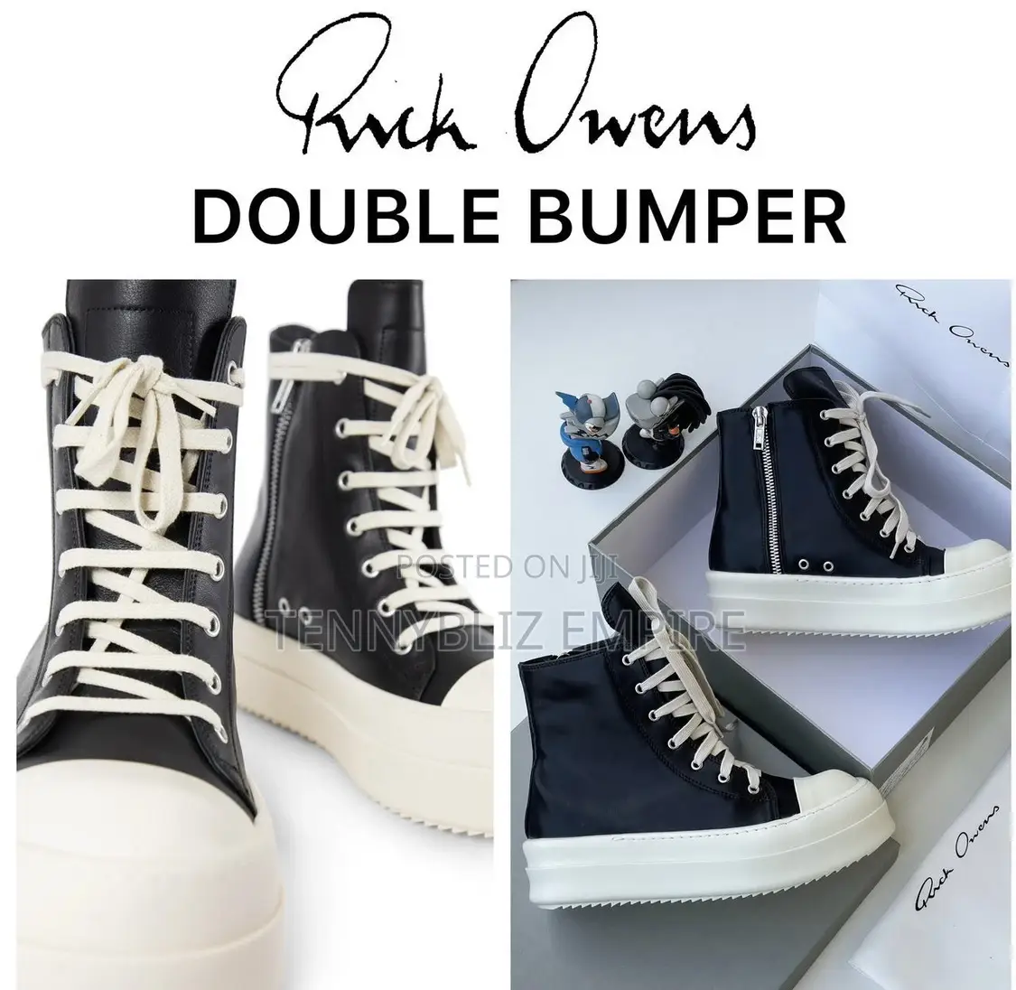 Wizkid-Inspired Rick Owens Latest Luxury Sneakers