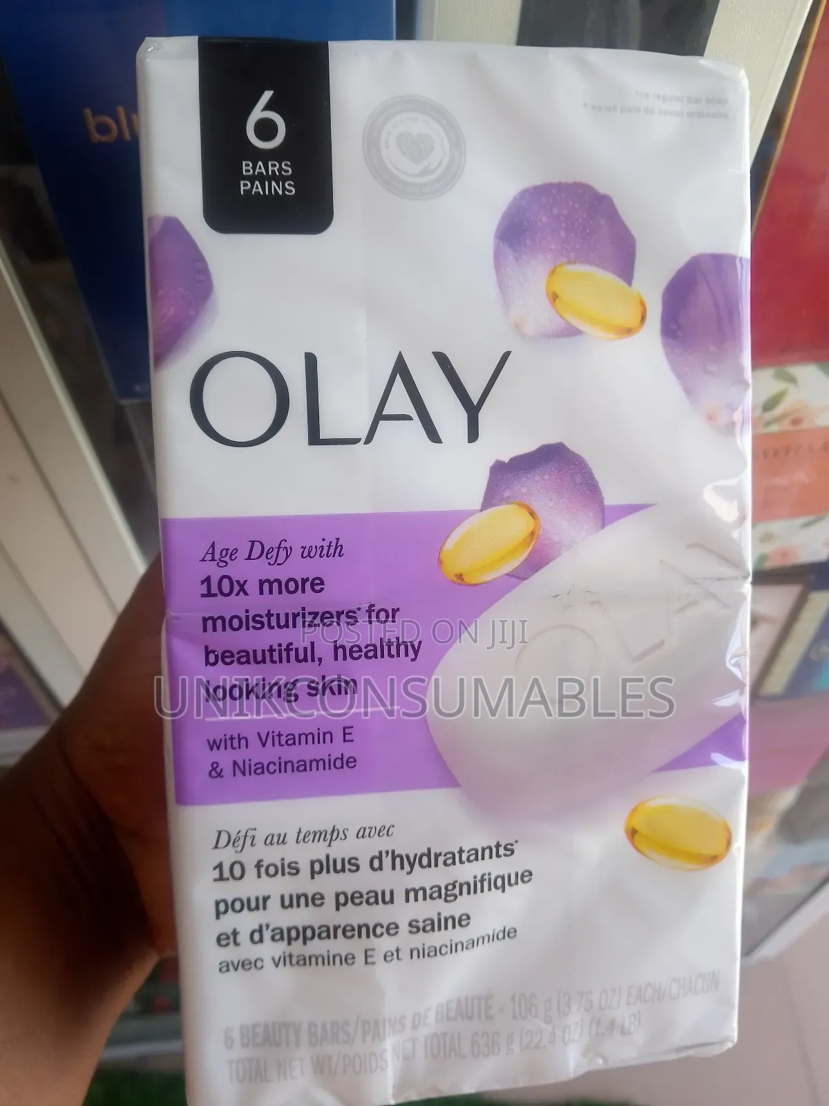 Olay Age Defying Beauty Bar Soap, 6 Ct