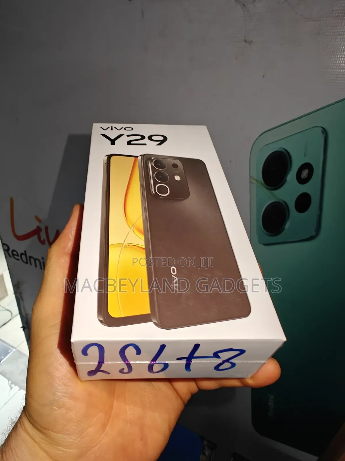New Vivo Y28 8 GB Black
