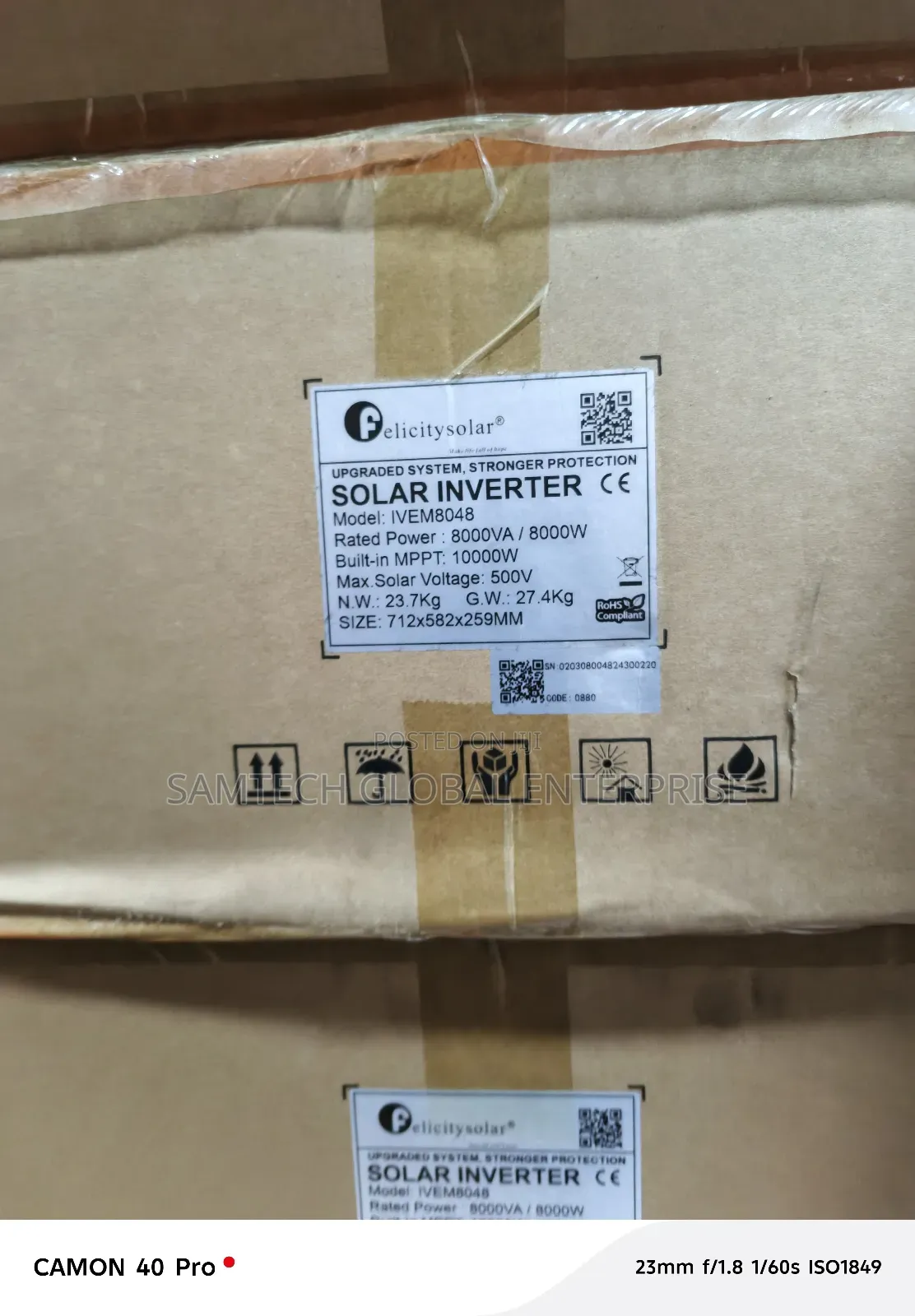 8kva Felicity Hybrid Inverter