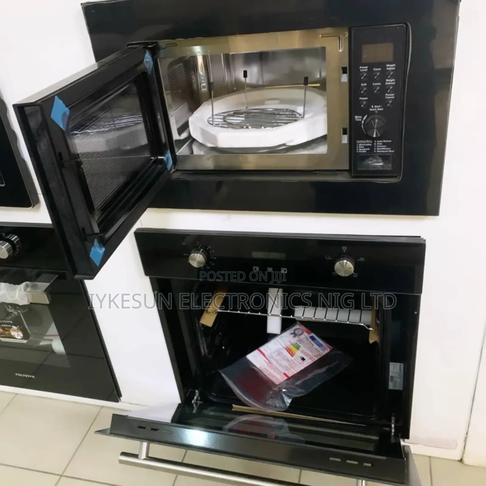 Original Polystar Inbuilt Gas Ele Oven Built-in Microwav