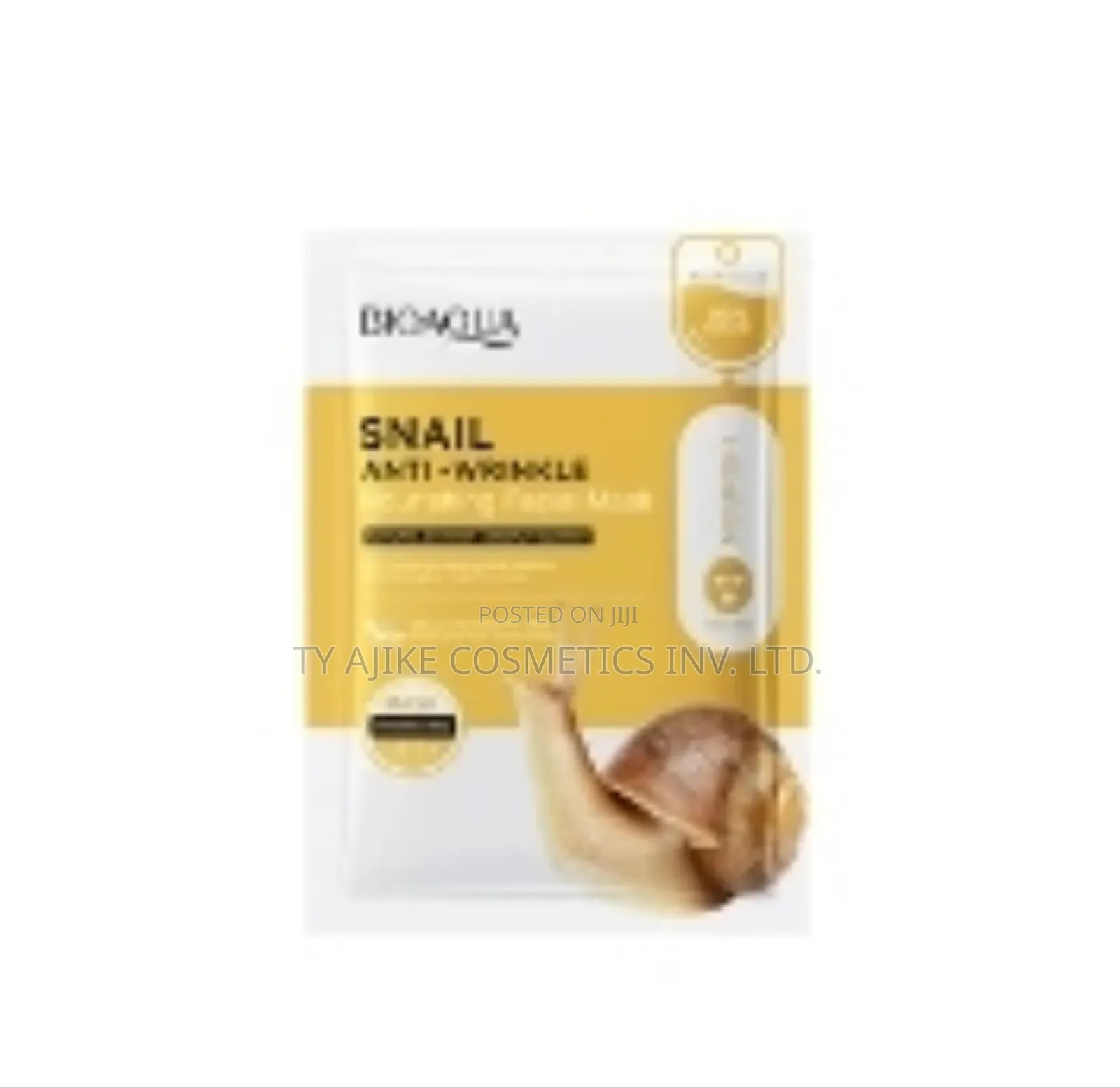 Snail Anti-Wrinkle Face Mask Sheet, 1 Pc