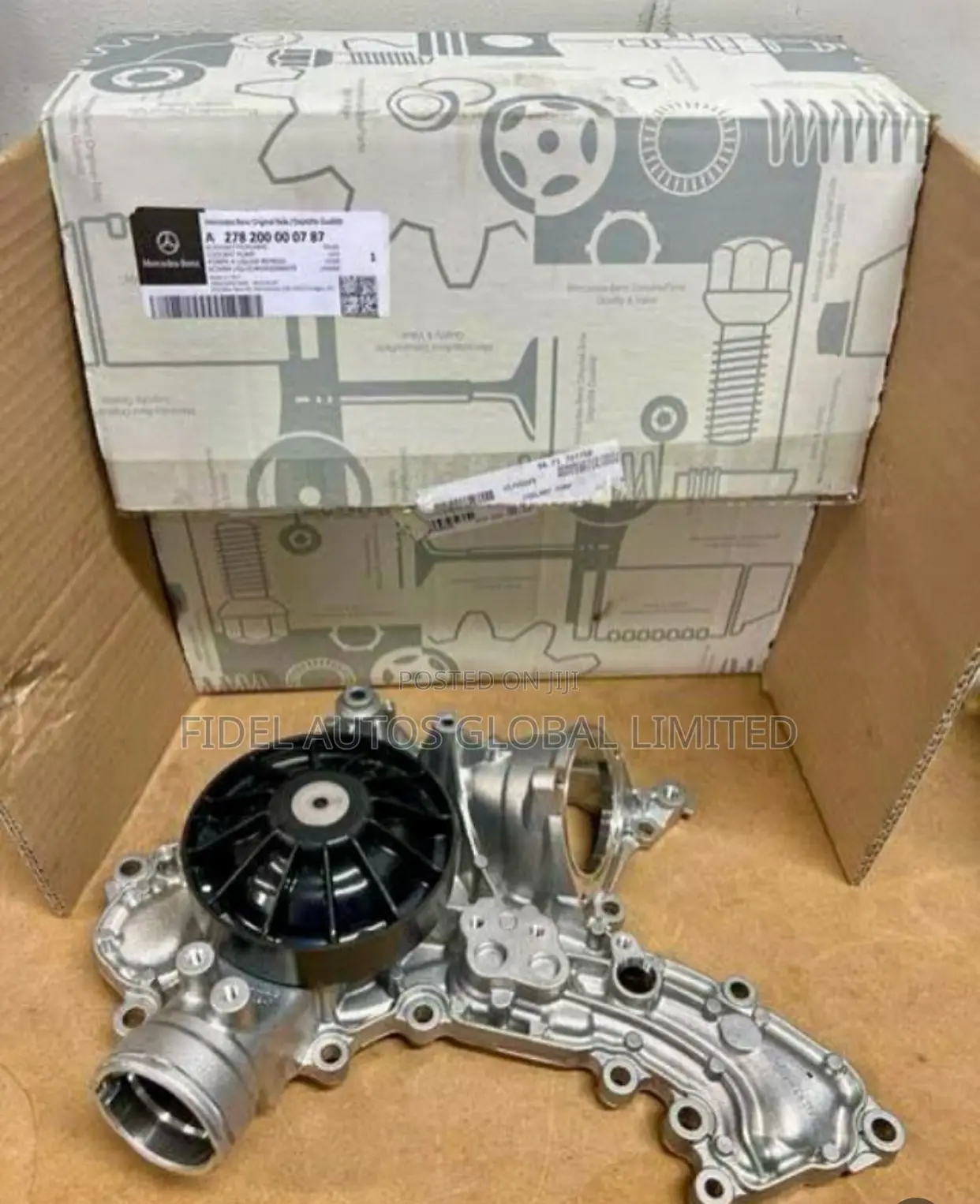 Genuine Mercedes-Benz Engine Water Pump 278-200-00-07-87