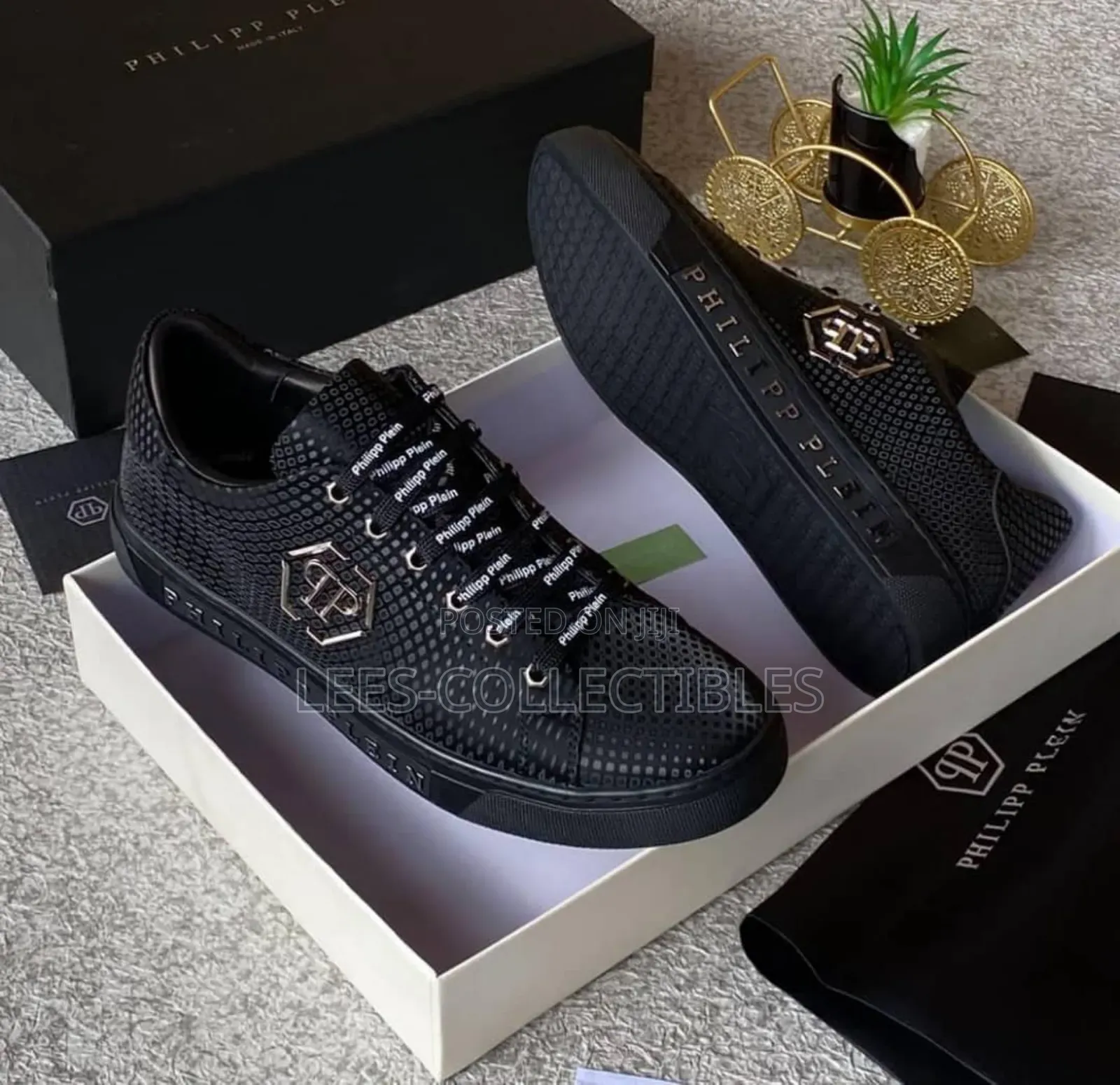 Top Quality Philip Plein Snake Skin Sneakers