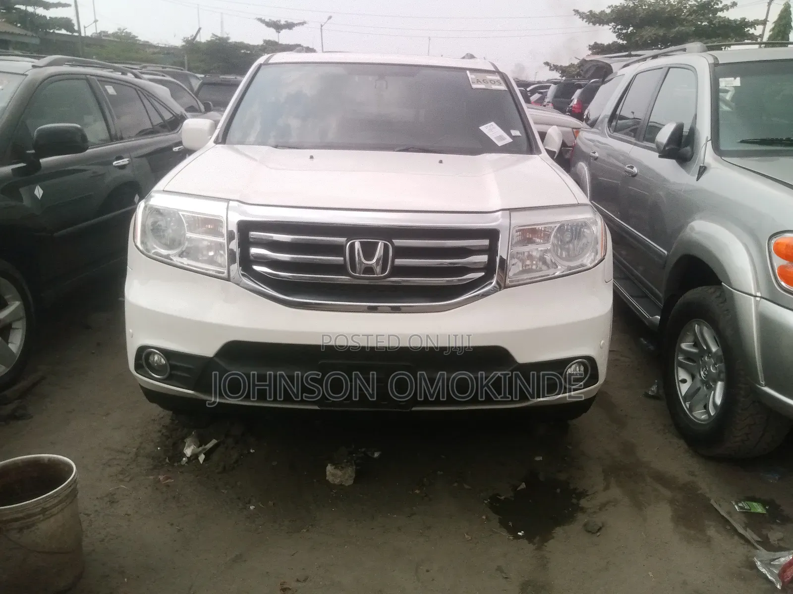 Honda Pilot EX 4dr SUV (3.5L 6cyl 5A) 2013 Off white