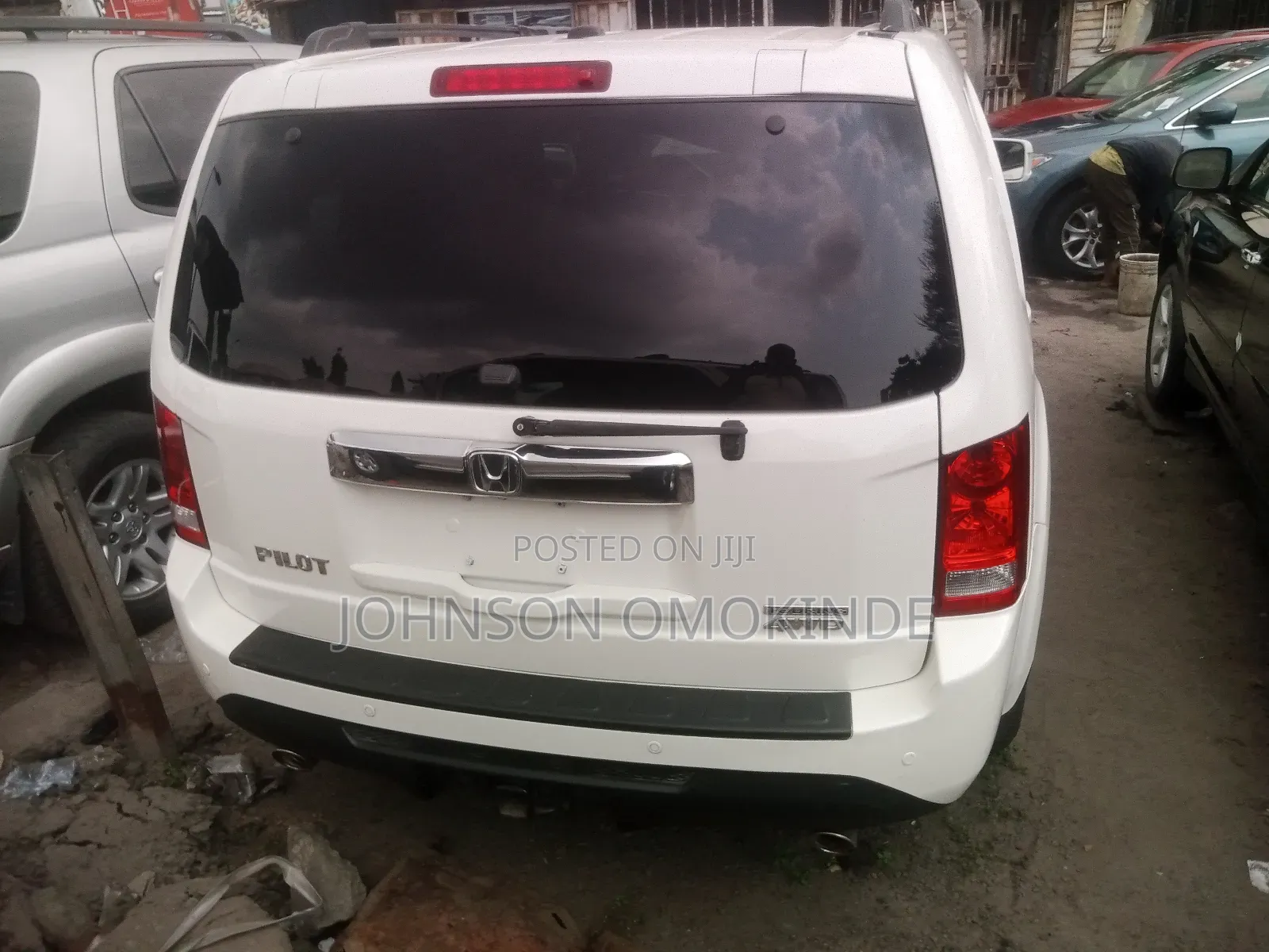 Honda Pilot EX 4dr SUV (3.5L 6cyl 5A) 2013 Off white