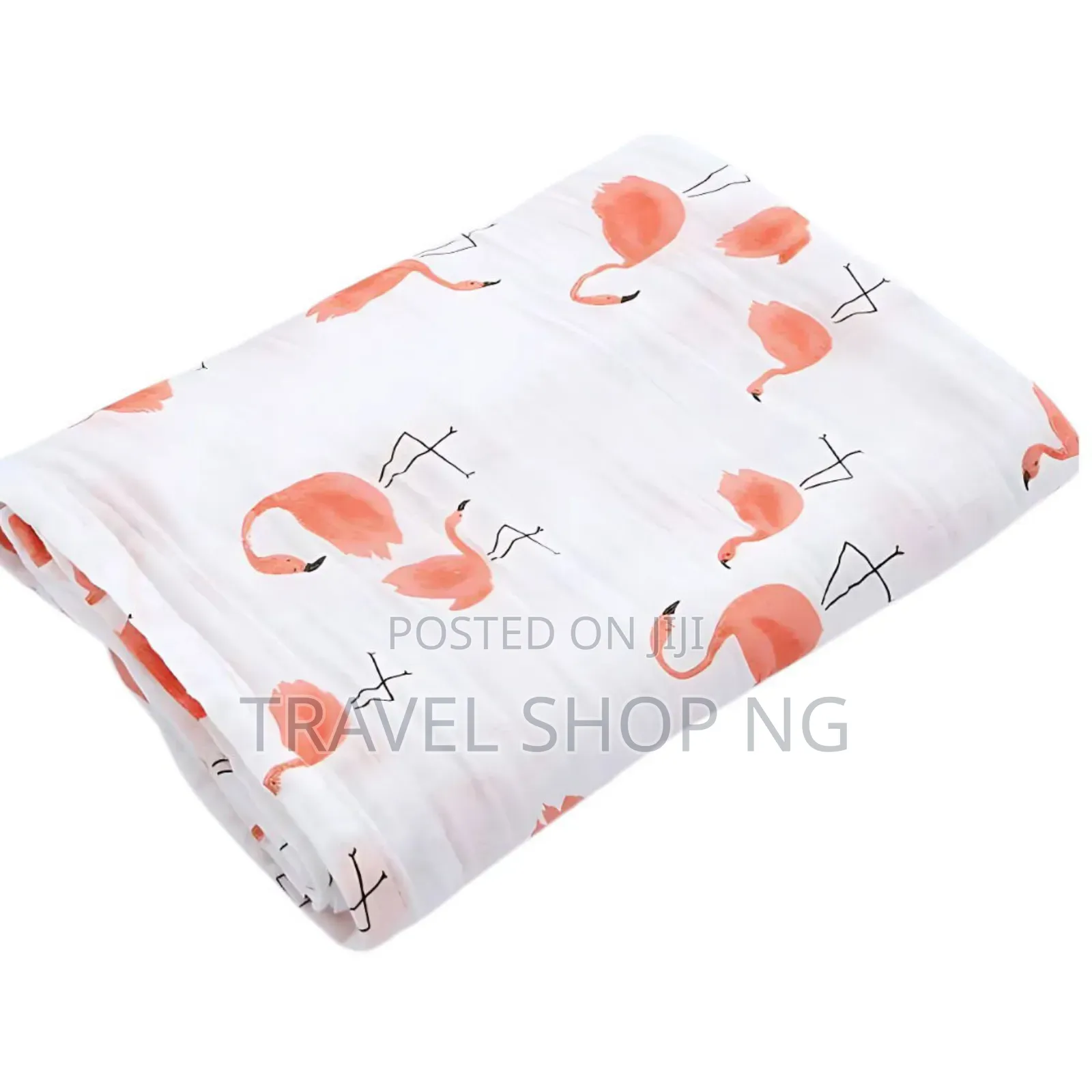 Muslin Swaddle Baby Blanket | Pure Organic Cotton Wrap | Burp Cloth