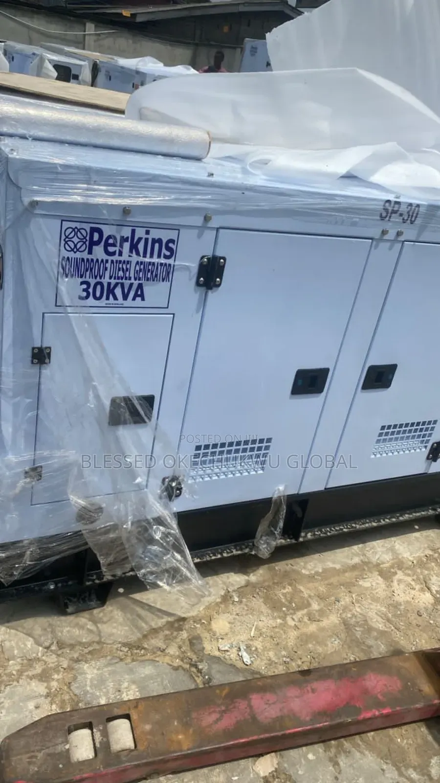 30kva Original Perkins Soundproof Generator With Warranty