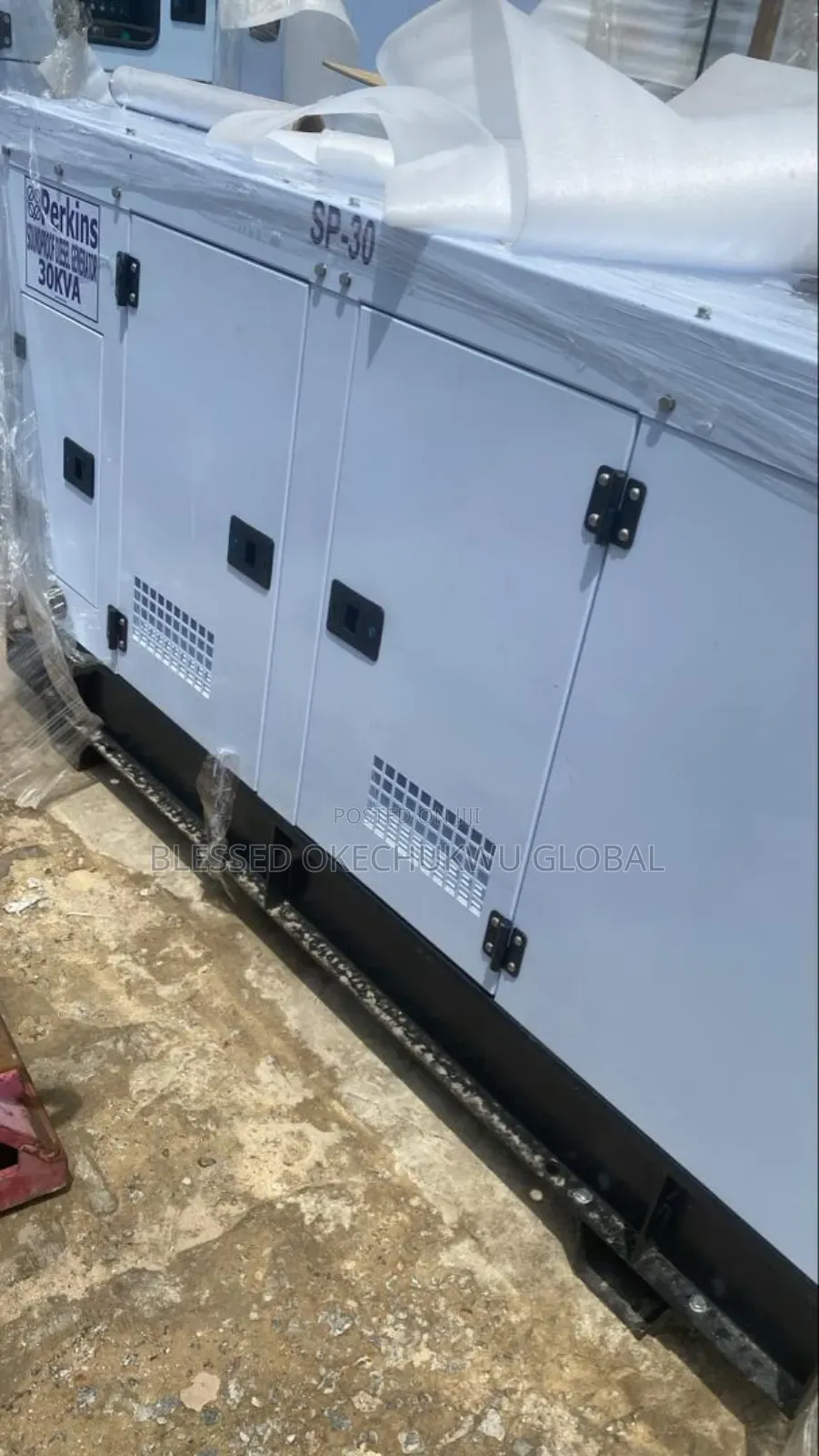 30kva Original Perkins Soundproof Generator With Warranty