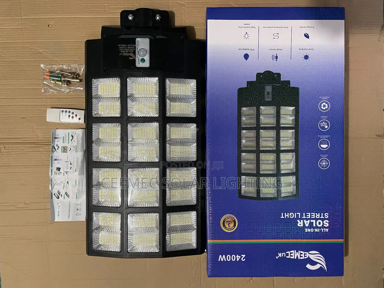 24-Eye 2400w Quality Solar Street-Light