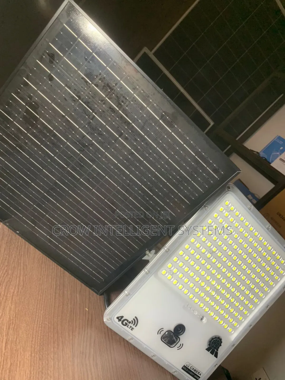 Solar Flood Light With Camera