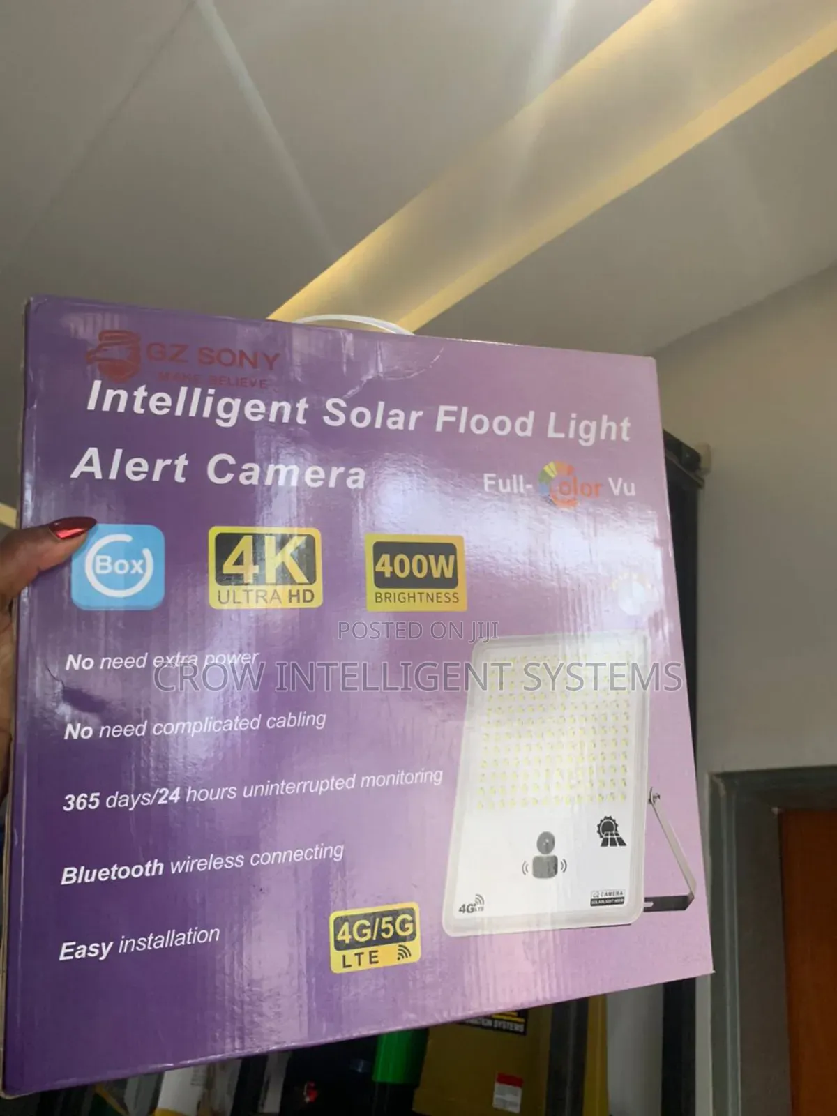 Solar Flood Light With Camera