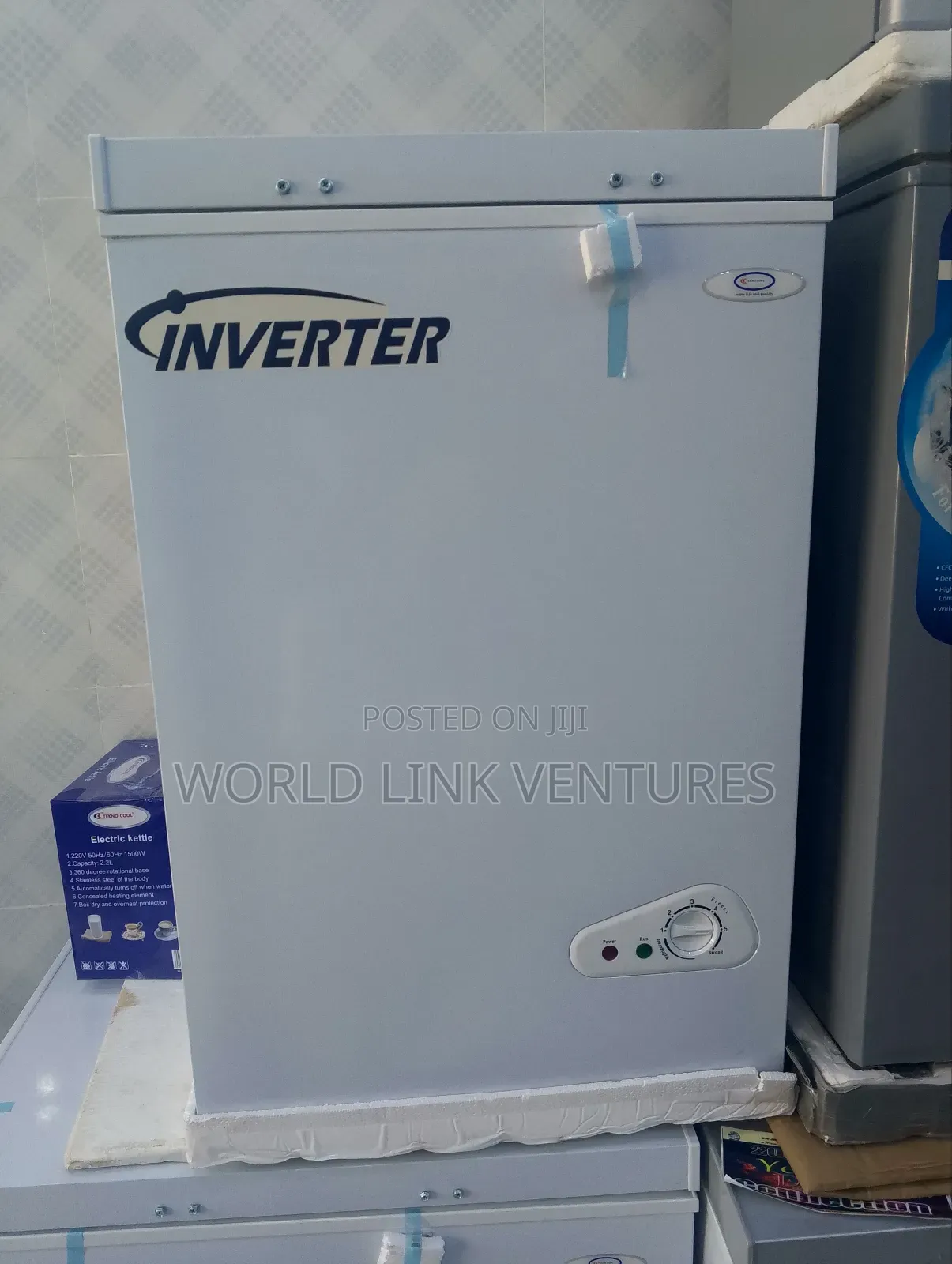 Tekno Cool Inverter Chest Freezer 100liters