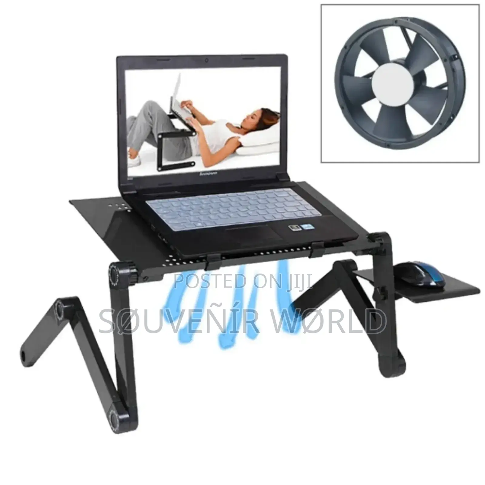 T9 15 Kg Adjustable Laptop Table