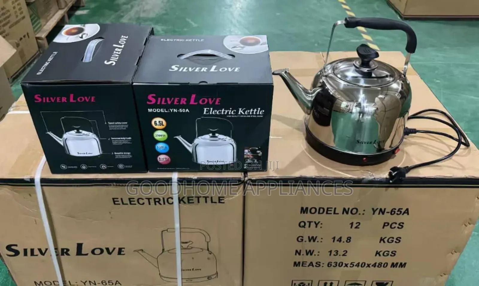 Silverlove Electric Kettle 6.5l