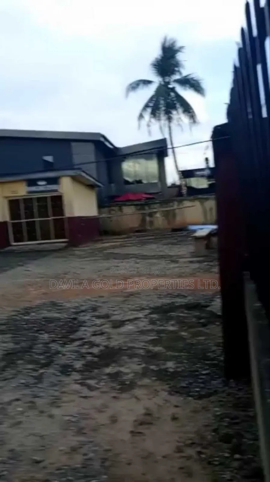A Land With a Building for Sale