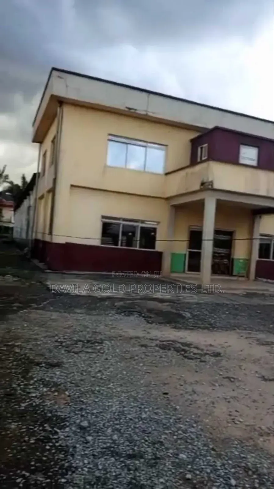 A Land With a Building for Sale