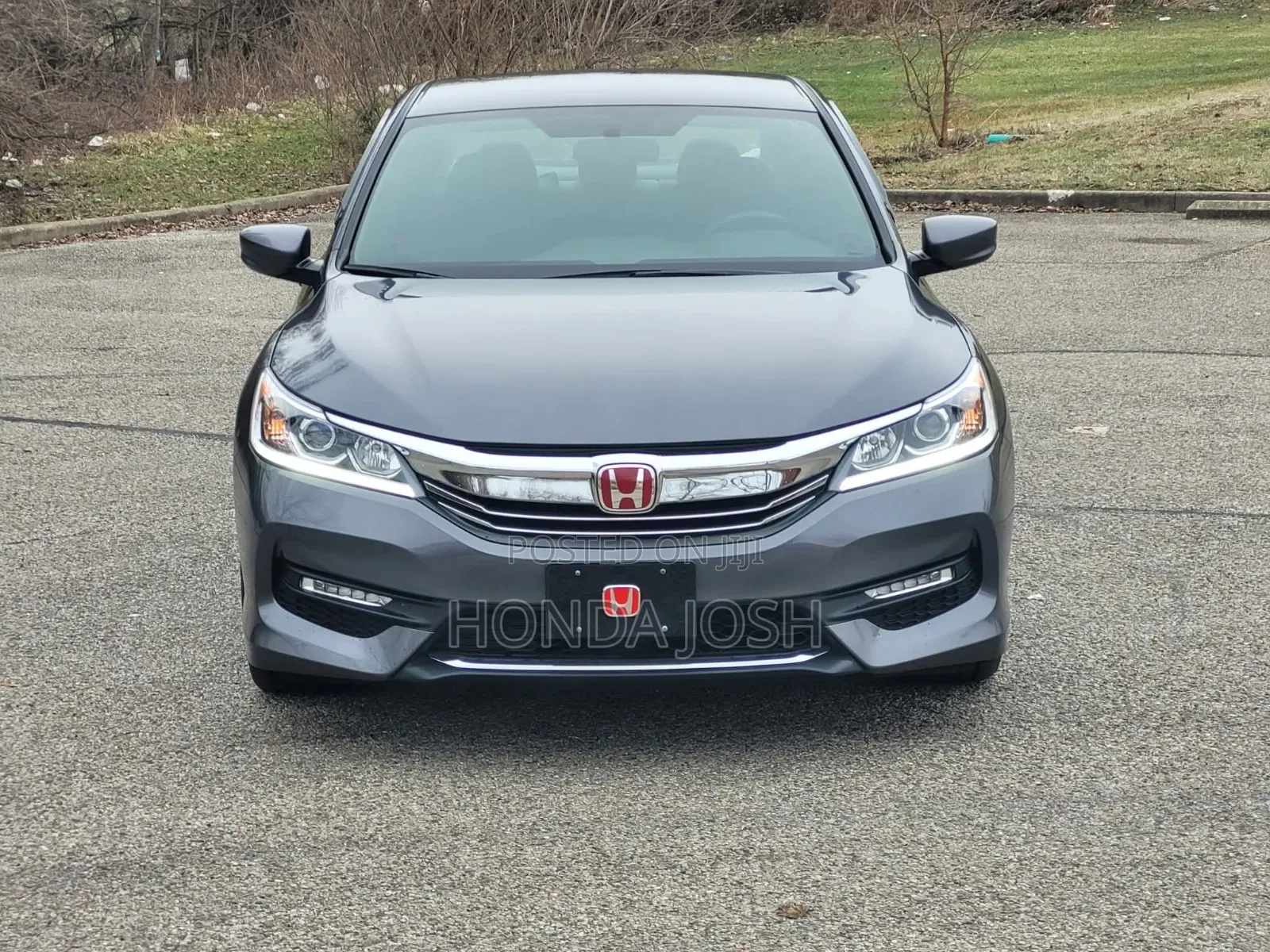 Honda H Logo Emblem Red Colour (Fancy Type)
